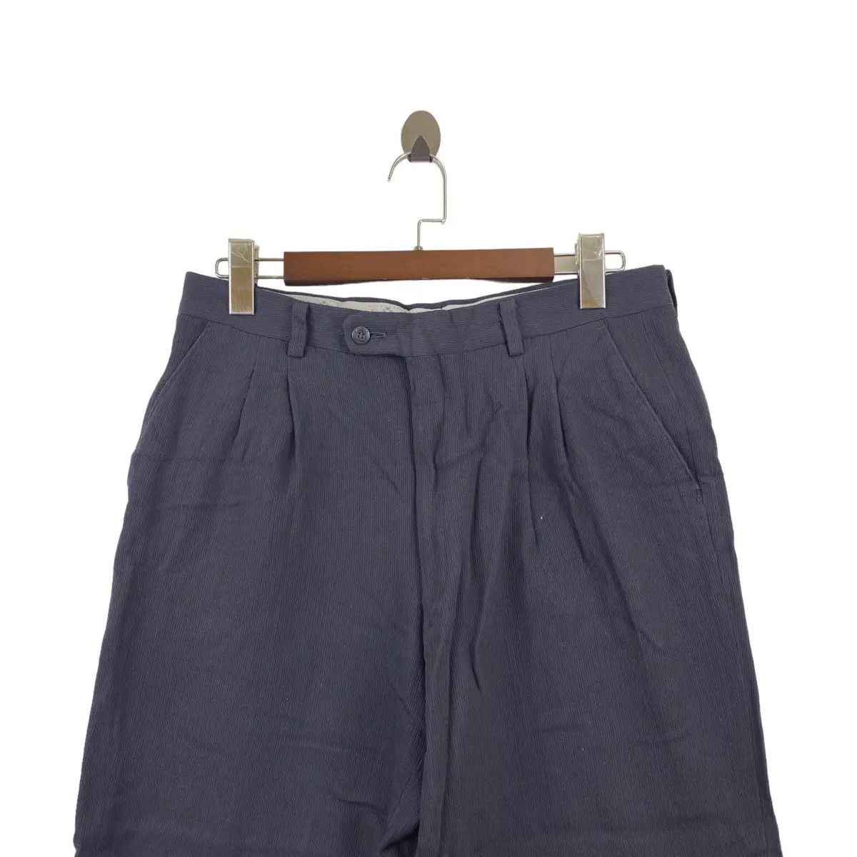 Vintage Vintage DUNHILL SPORT Made In Italy Wool Minimalist Pant Size US 33 - 10 Thumbnail