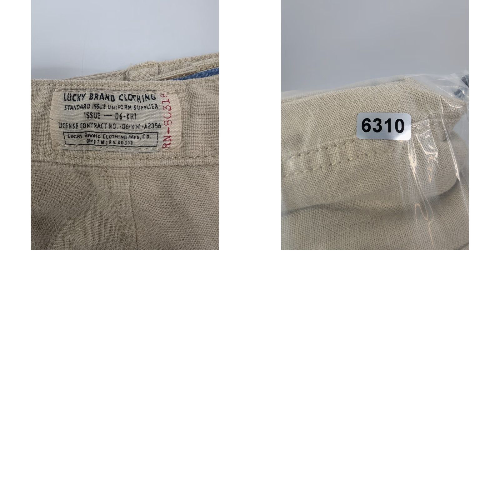 Lucky Brand Lucky Brand Shorts Mens 38 Khaki Linen Chino Drawstring Lightweight Button Fly Casual Travel Size US 38 / EU 54 - 9 Thumbnail
