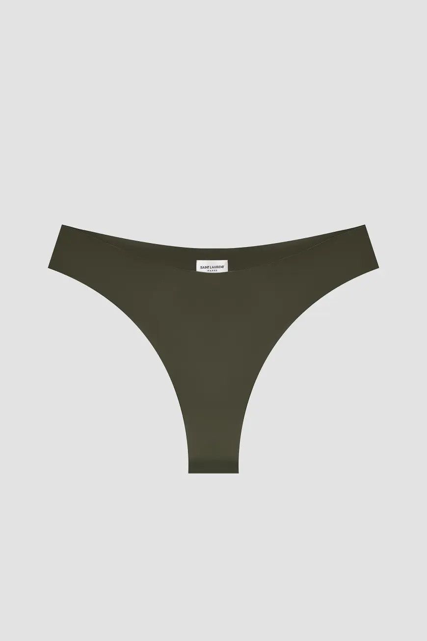 Saint Laurent Paris o1s1wg111024 Size: S / Tanga Taille Haute Jersey Panties Size ONE SIZE - 1 Thumbnail