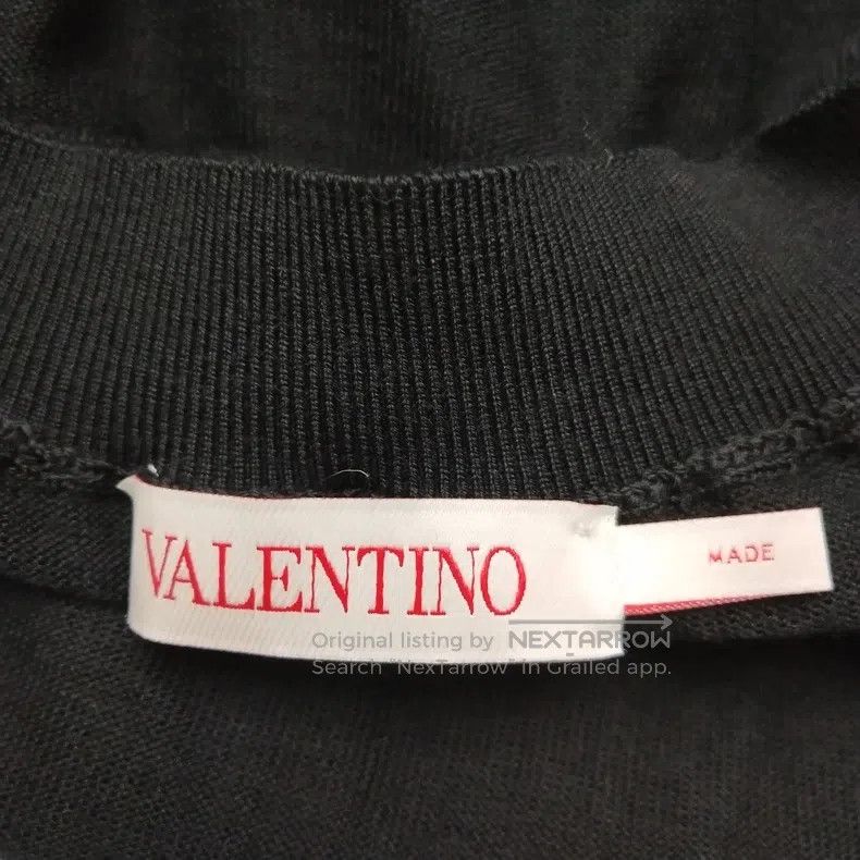 Valentino Valentino Wool solid crew neck knit Size US M / EU 48-50 / 2 - 5 Thumbnail