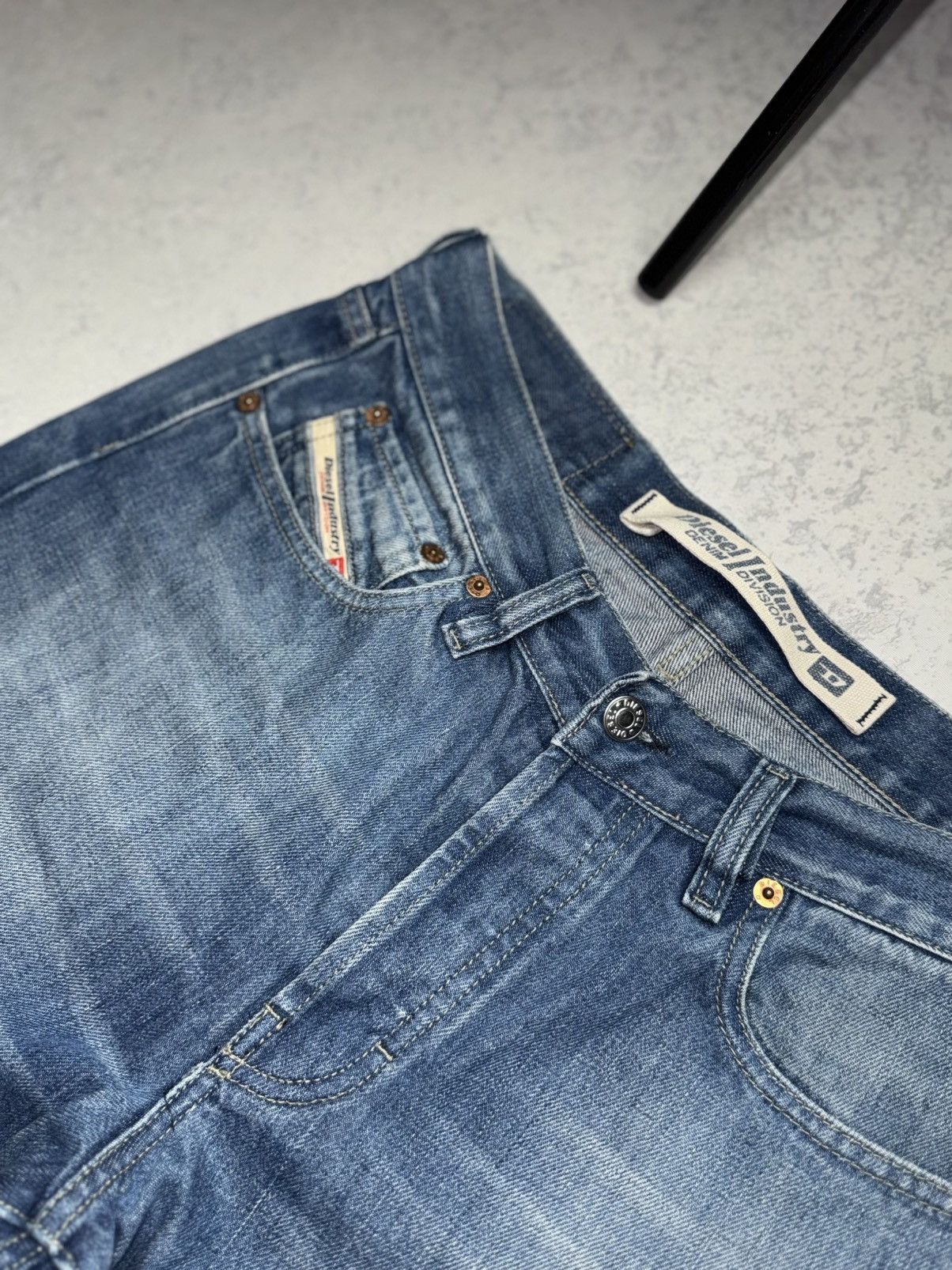 Diesel Vintage Diesel Gradient Straight Jeans Size US 32 / EU 48 - 10 Thumbnail