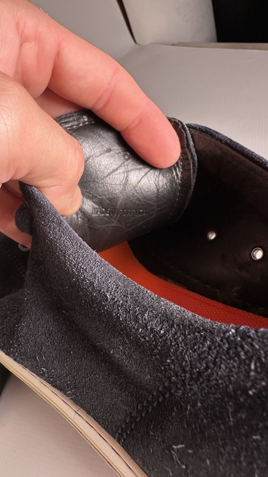 Lanvin Lanvin Blue/Black Suede and Patent Leather Low Top Sneakers Size US 6 / EU 39 - 15 Thumbnail
