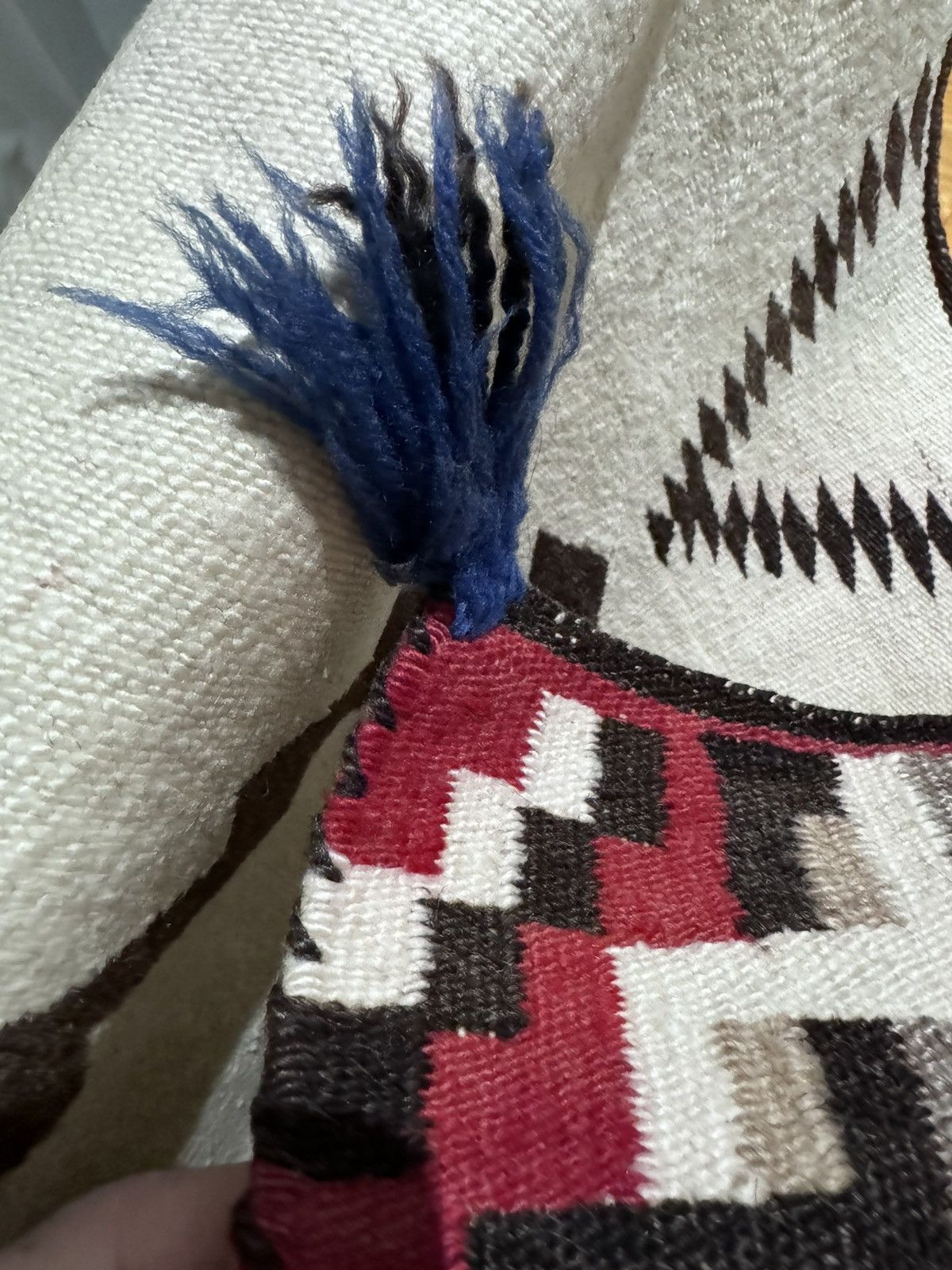 Other 1930c Navajo Saddle Blanket Size ONE SIZE - 6 Thumbnail