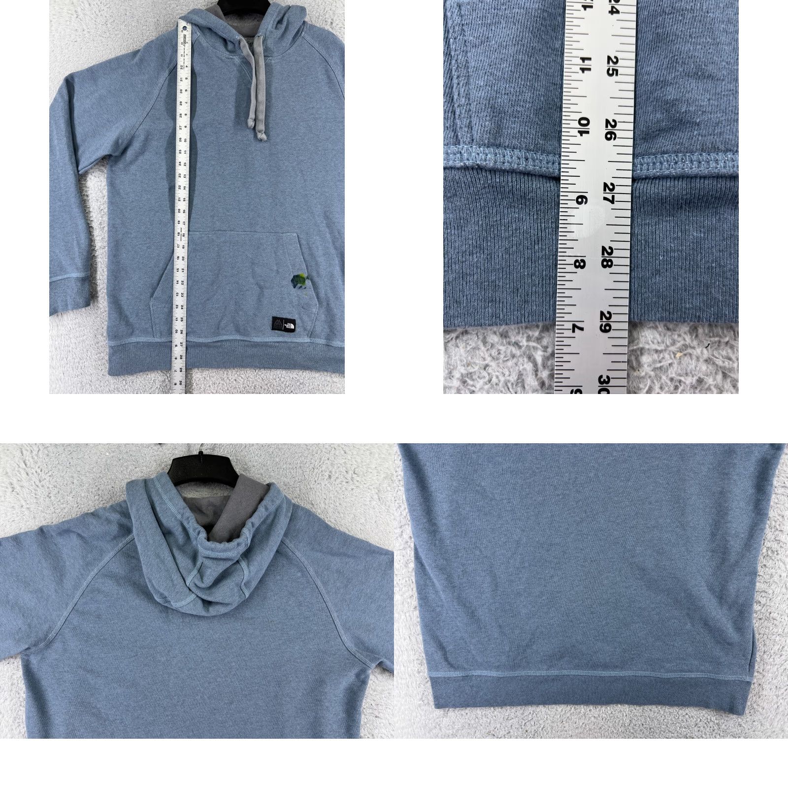 The North Face VINTAGE is not applicable; The North Face Hoodie Men XL Blue Pullover Logo Sweatshirt Size US XL / EU 56 / 4 - 9 Thumbnail