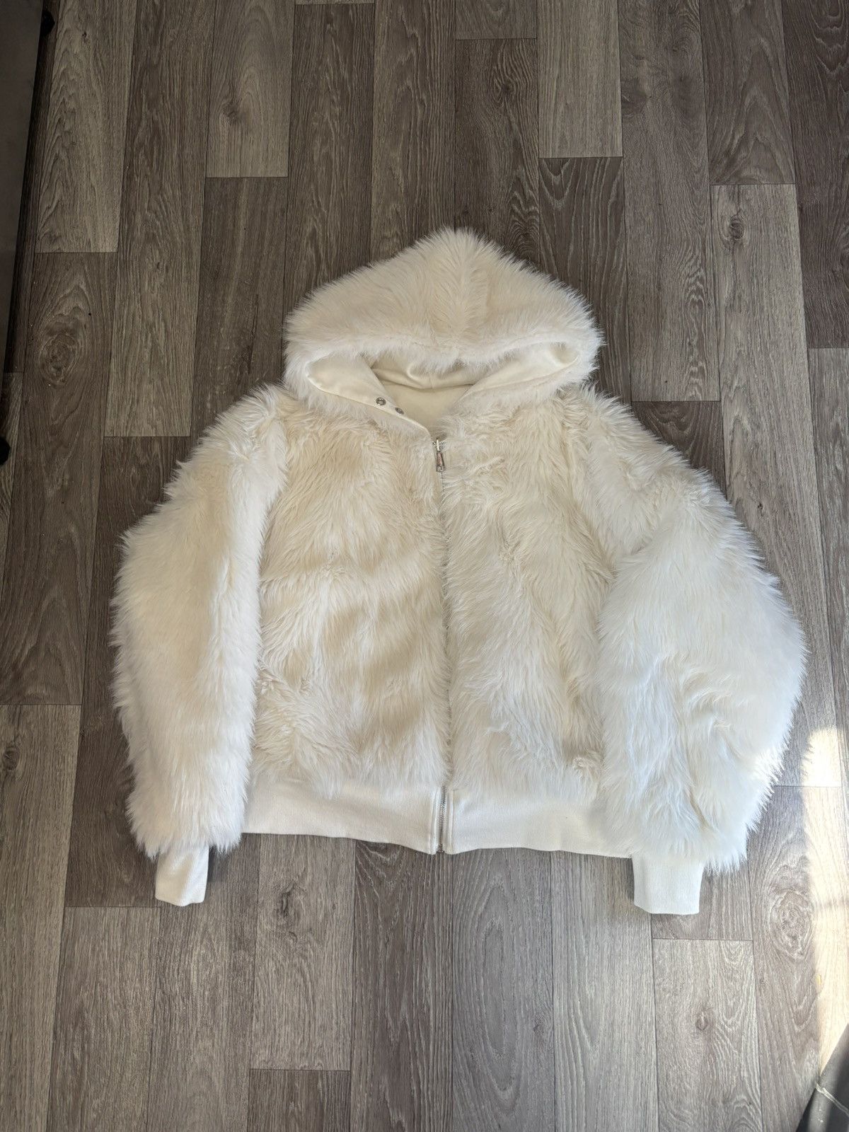 Other SDN YETI FUR REVERSIBLE ZIP HOODIE Size US XL / EU 56 / 4 - 4 Thumbnail