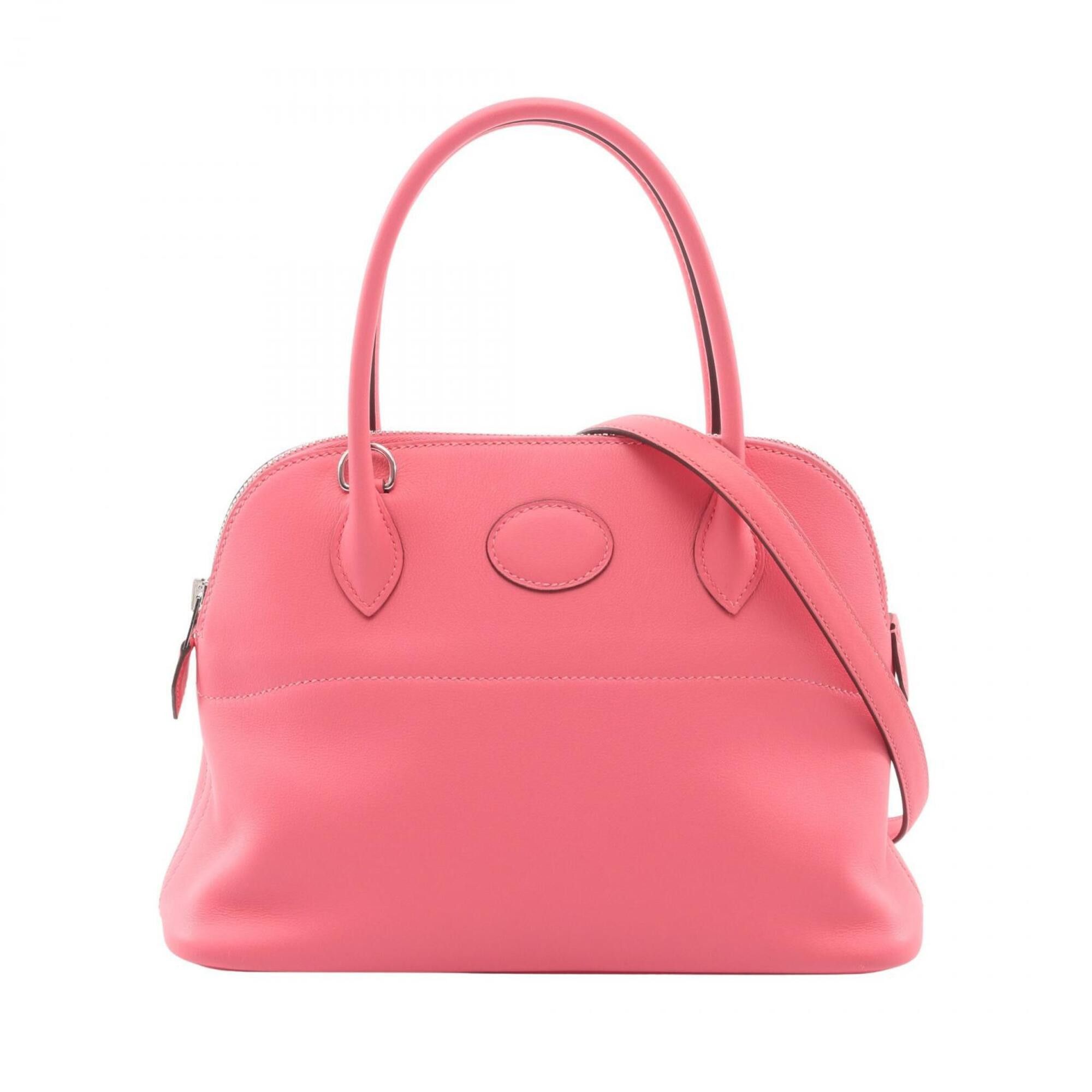 Hermes Hermes Bolide 27 2-Way Handbag, Leather, Calfskin (Veau Swift), Pink Tones Size ONE SIZE - 1 Thumbnail