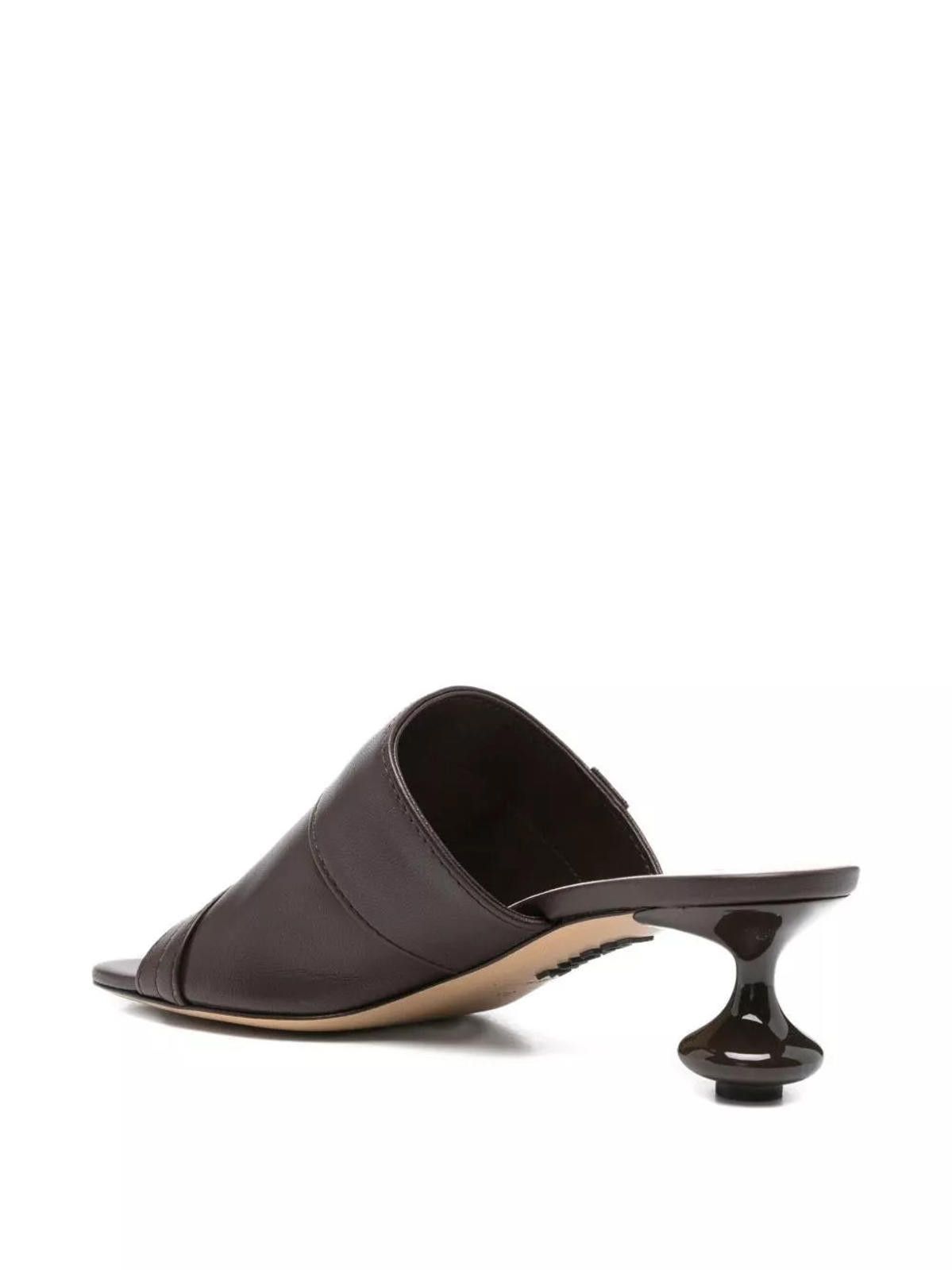 Loewe LOEWE panta leather mules size 40 Size ONE SIZE - 2 Thumbnail