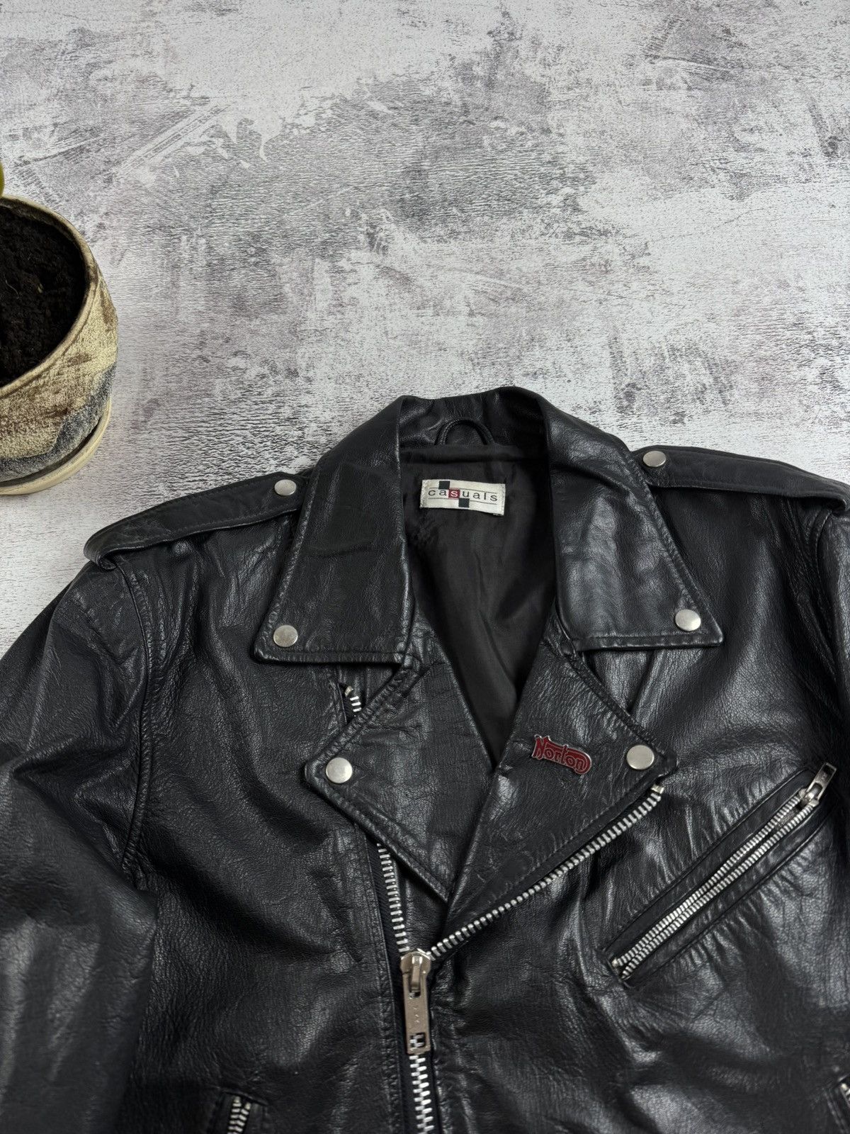 Genuine Leather Tyla Tiger Tailz Wildhearts Punk Real Racing Custom Jacket Size US M / EU 48-50 / 2 - 17 Thumbnail