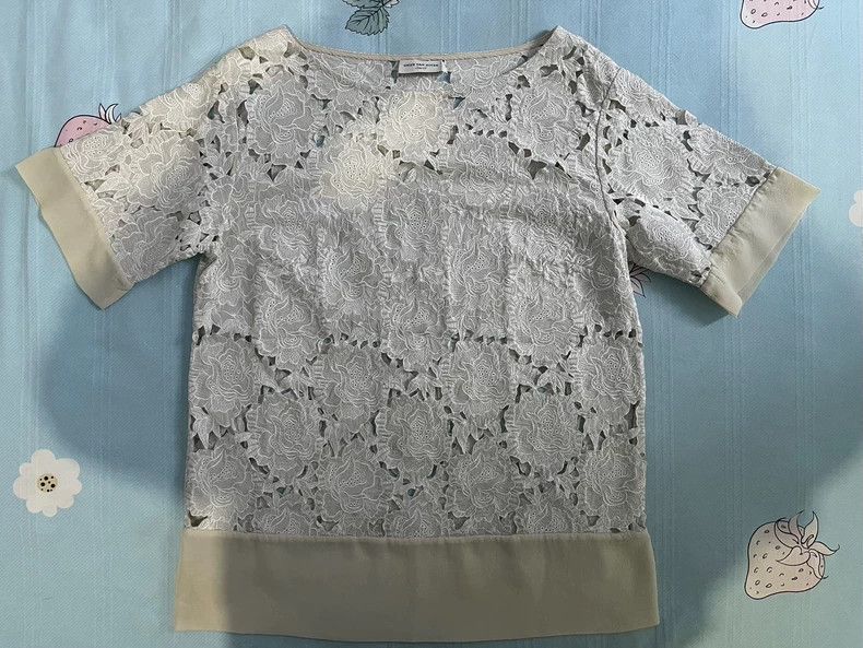 Dries Van Noten dries van noten size：36 Flower cutout jacket 2504-Nextarrow Size US S / EU 44-46 / 1 - 1 Thumbnail