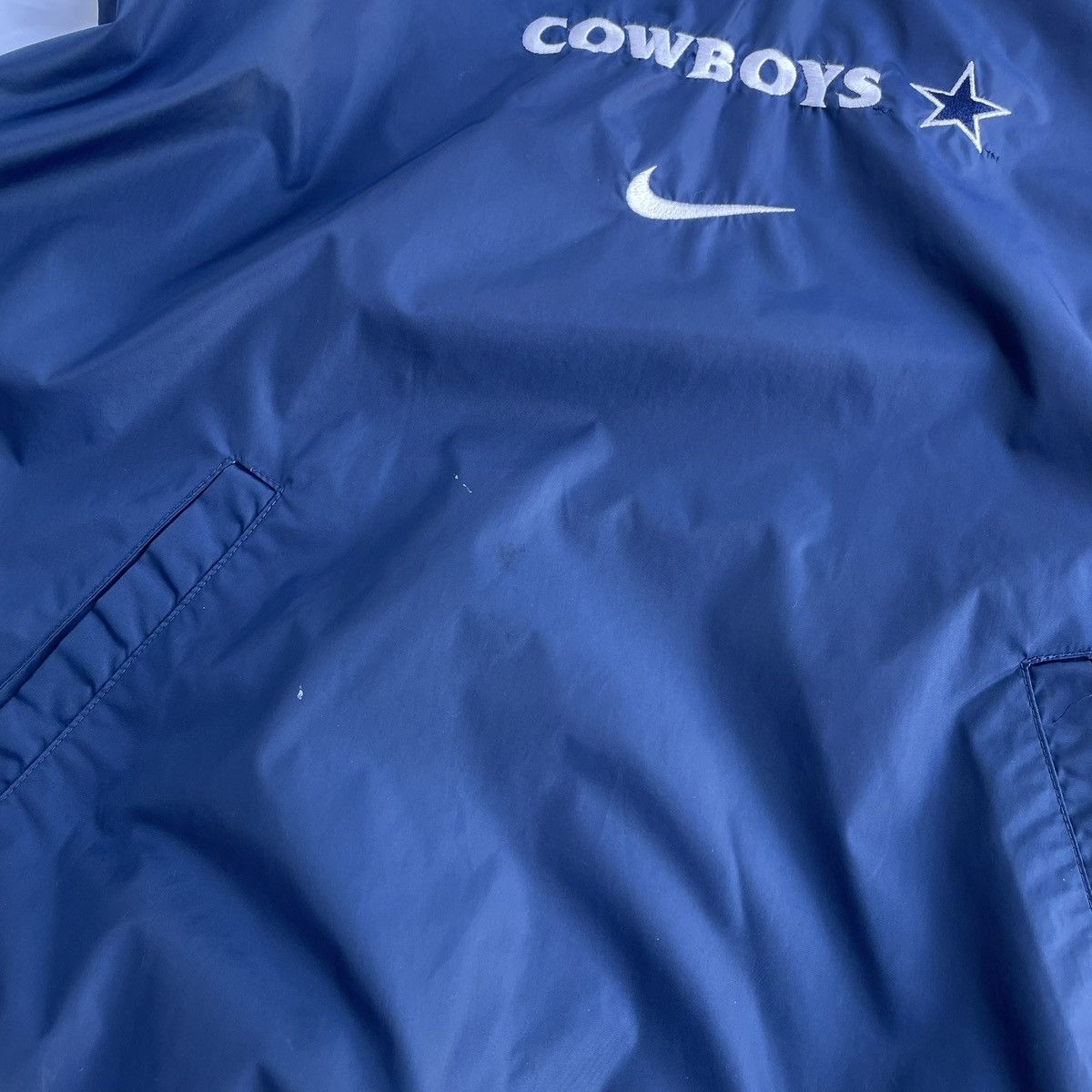 Nike Vintage Nike Dallas Cowboys Reversible Windbreaker Pullover Size US XXL / EU 58 / 5 - 7 Thumbnail