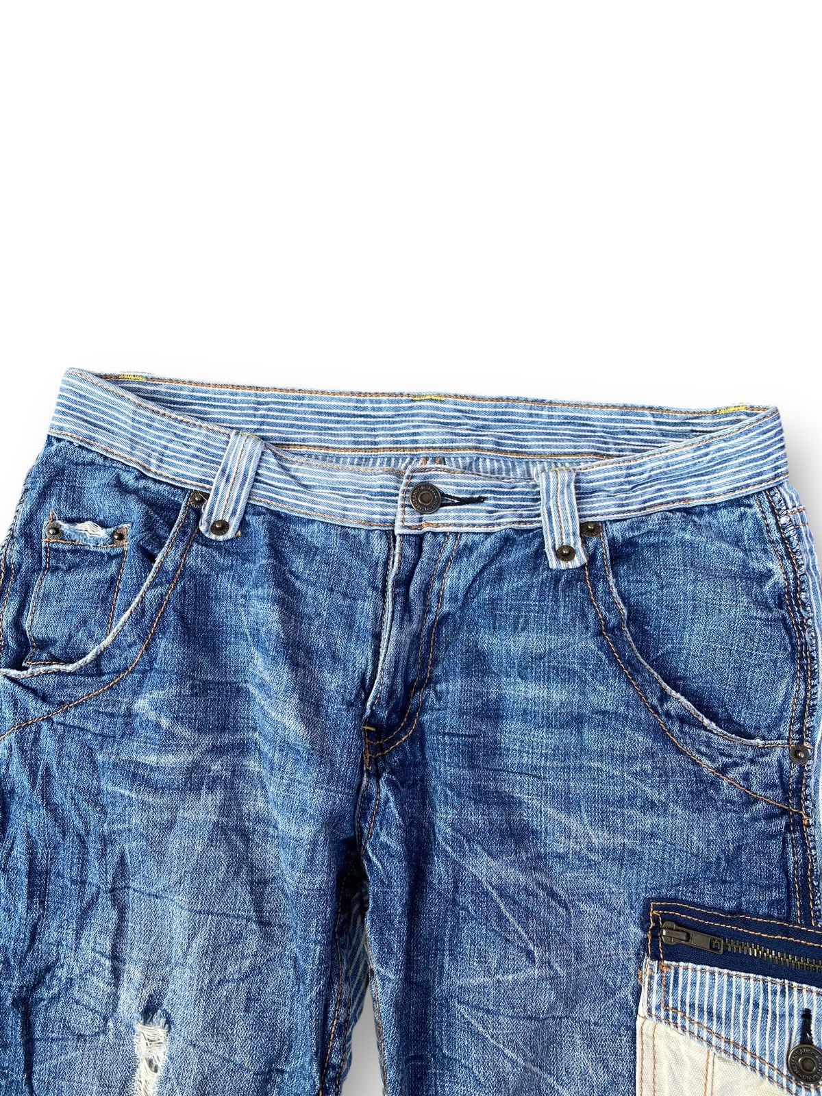 If Six Was Nine × In The Attic × semanticdesign Vintage M2368 Distressed Jeans. #D8 Size US 30 / EU 46 - 2 Thumbnail