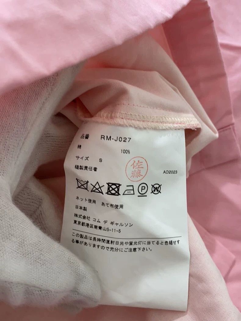 Comme des Garcons Comme Des Garcons Pink Retro Chinese Design Top Size S / US 4 / IT 40 - 4 Thumbnail