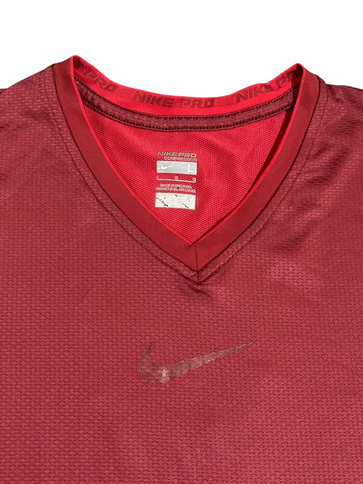 Nike NIKE PRO Portugal Player Issue Compression Training Jersey Size US M / EU 48-50 / 2 - 11 Thumbnail