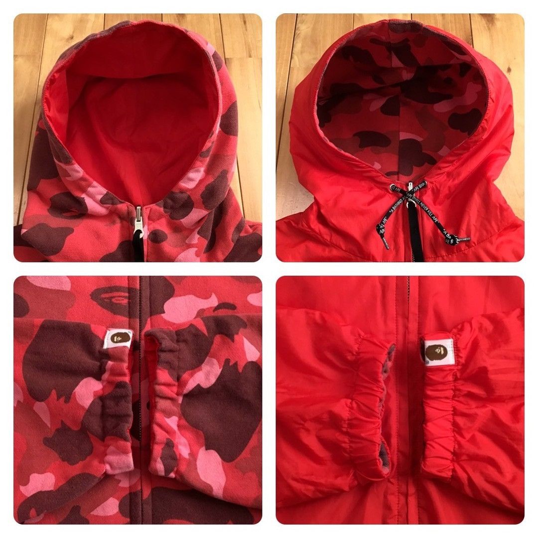 Bape 🔥Reversible🔥 BAPE Pharrell Camo Zip Hoodie Jacket APE NIGO Size US L / EU 52-54 / 3 - 5 Thumbnail