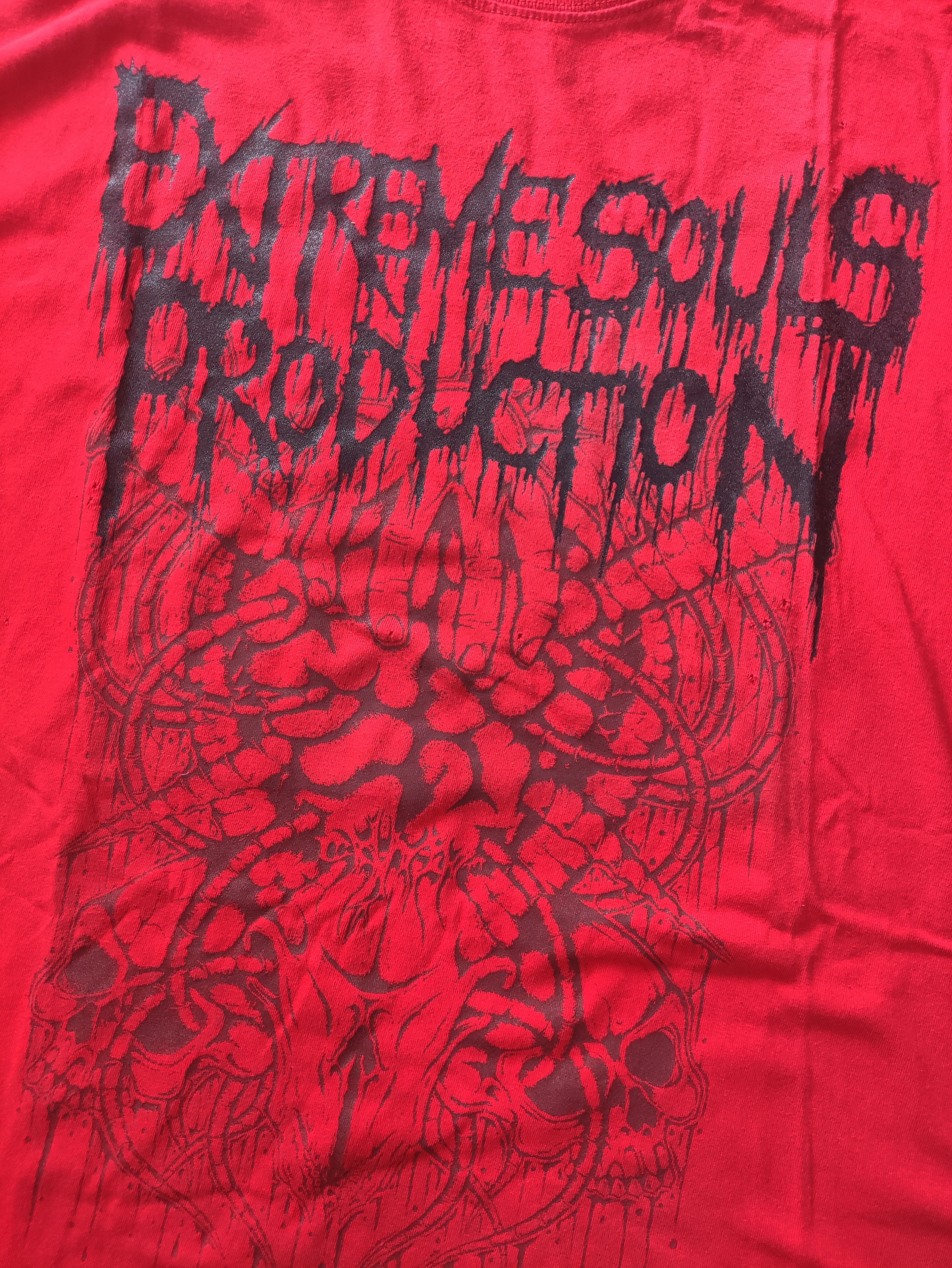 Band Tees EXTREME SOULS PRODUCTION VINTAGE TSHIRT Size US XXL / EU 58 / 5 - 2 Thumbnail