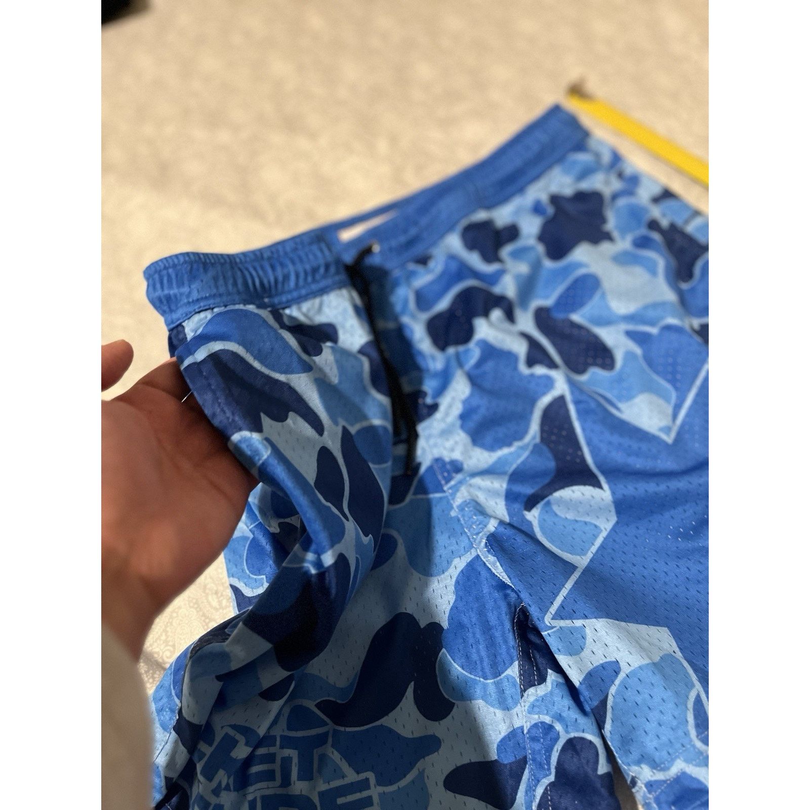 Other Bucket Culture Blue Camo Shorts Men’s XL Mesh Streetwear Size US 38 / EU 54 - 7 Thumbnail