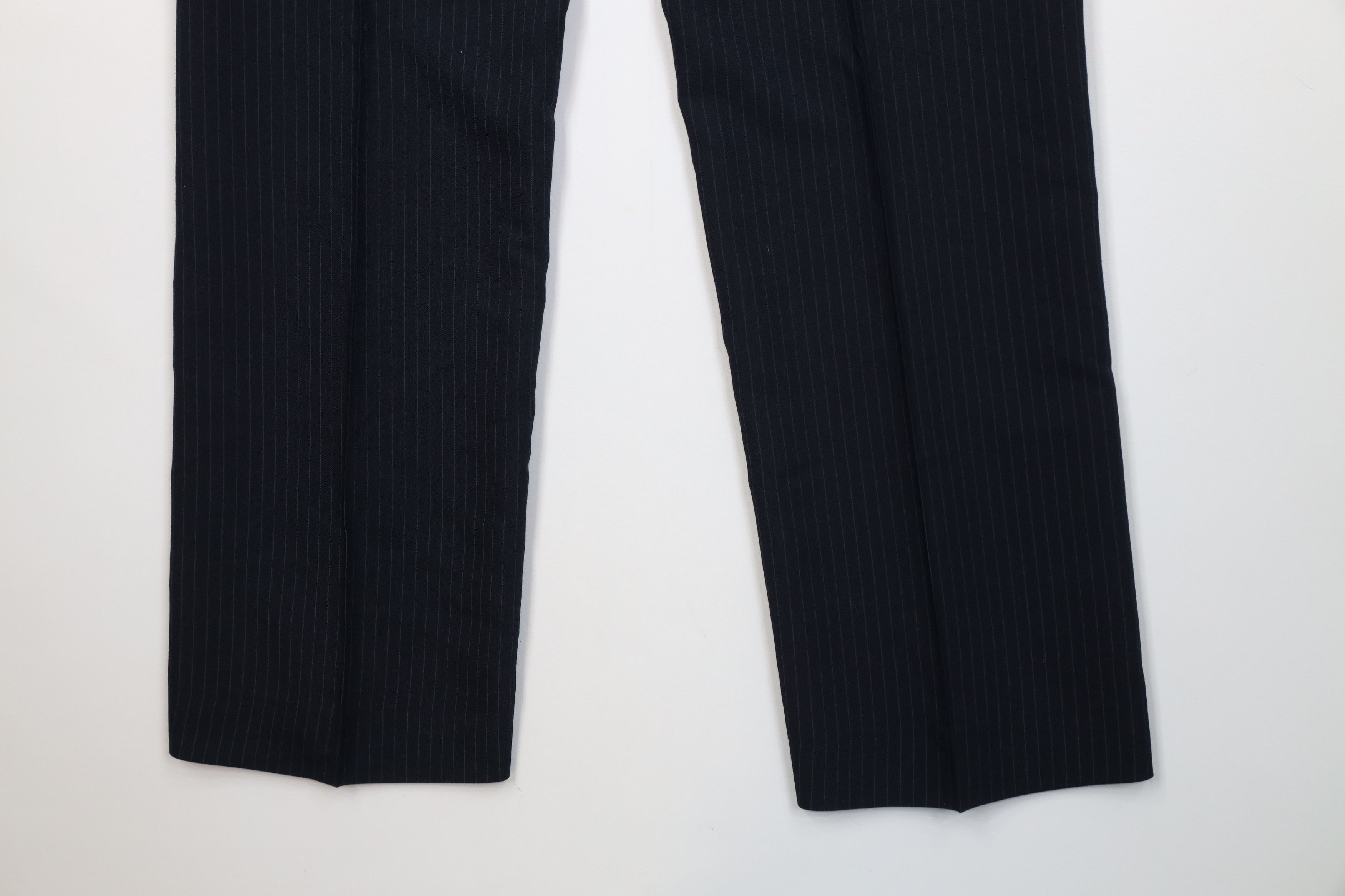 Vintage Vintage 70s Streetwear Knit Wide Leg Chino Pants Blue USA Size US 42 / EU 58 - 12 Thumbnail
