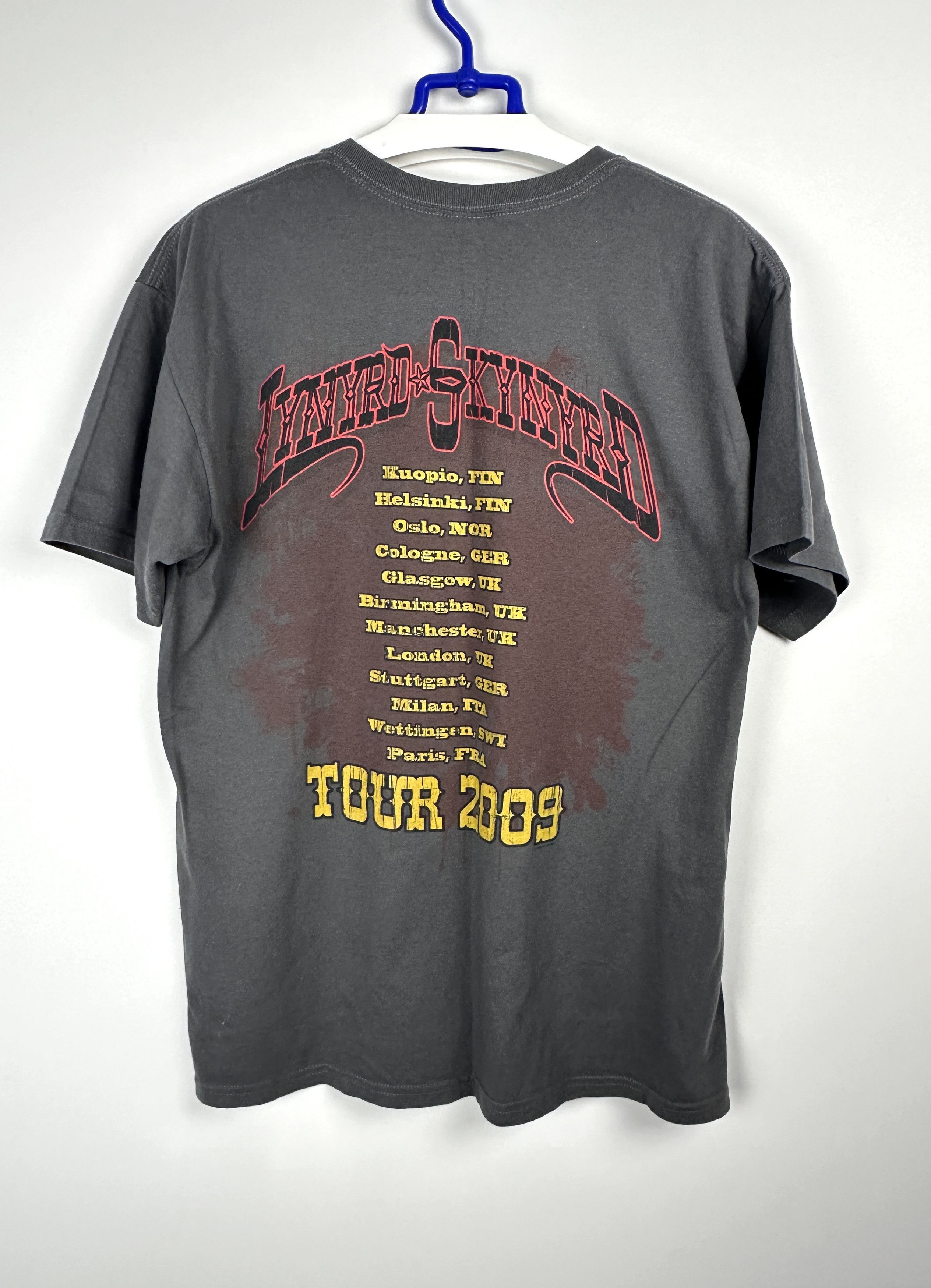 Vintage Vintage Lynyrd Skynyrd 2009 tour t-shirt Size US L / EU 52-54 / 3 - 5 Thumbnail