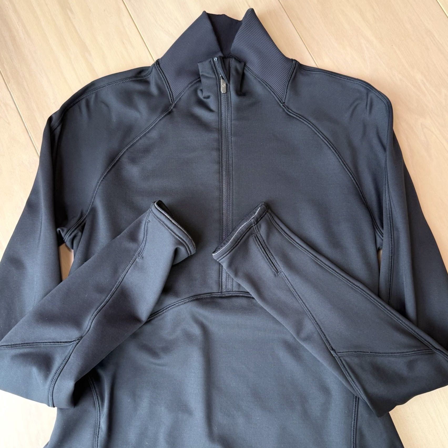 Lululemon Lululemon InStill Jacket Black 6 Women Full Zip Hooded All Seasons Outdoor Casual Shirt? Size M / US 6-8 / IT 42-44 - 5 Thumbnail
