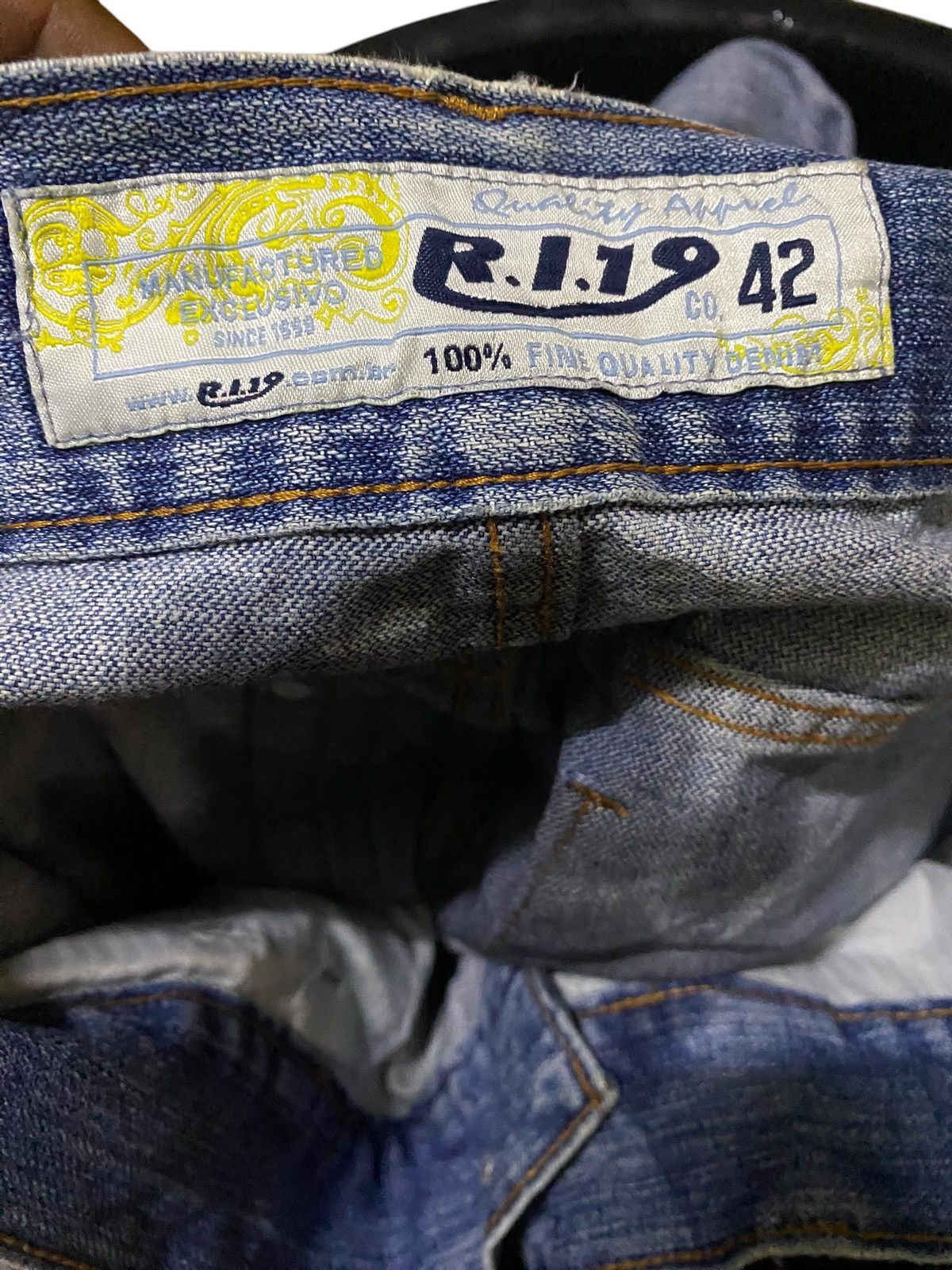 Japanese Brand Vintage Japanese Brand Faded Wash Front Pocket Distressed Size US 34 / EU 50 - 20 Thumbnail