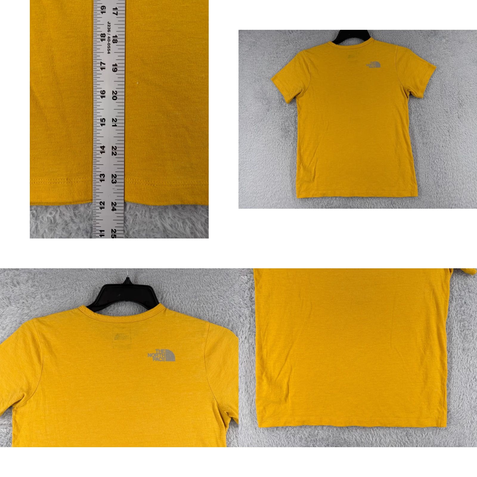 The North Face VINTAGE The North Face Shirt Women S Yellow CAMP Short Sleeve Crew Cotton READ Size S / US 4 / IT 40 - 9 Thumbnail