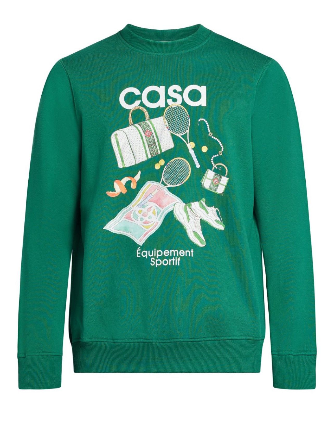 Casablanca Casablanca Equipement Sportif sweatshirt Green Size S Size US S / EU 44-46 / 1 - 1 Thumbnail