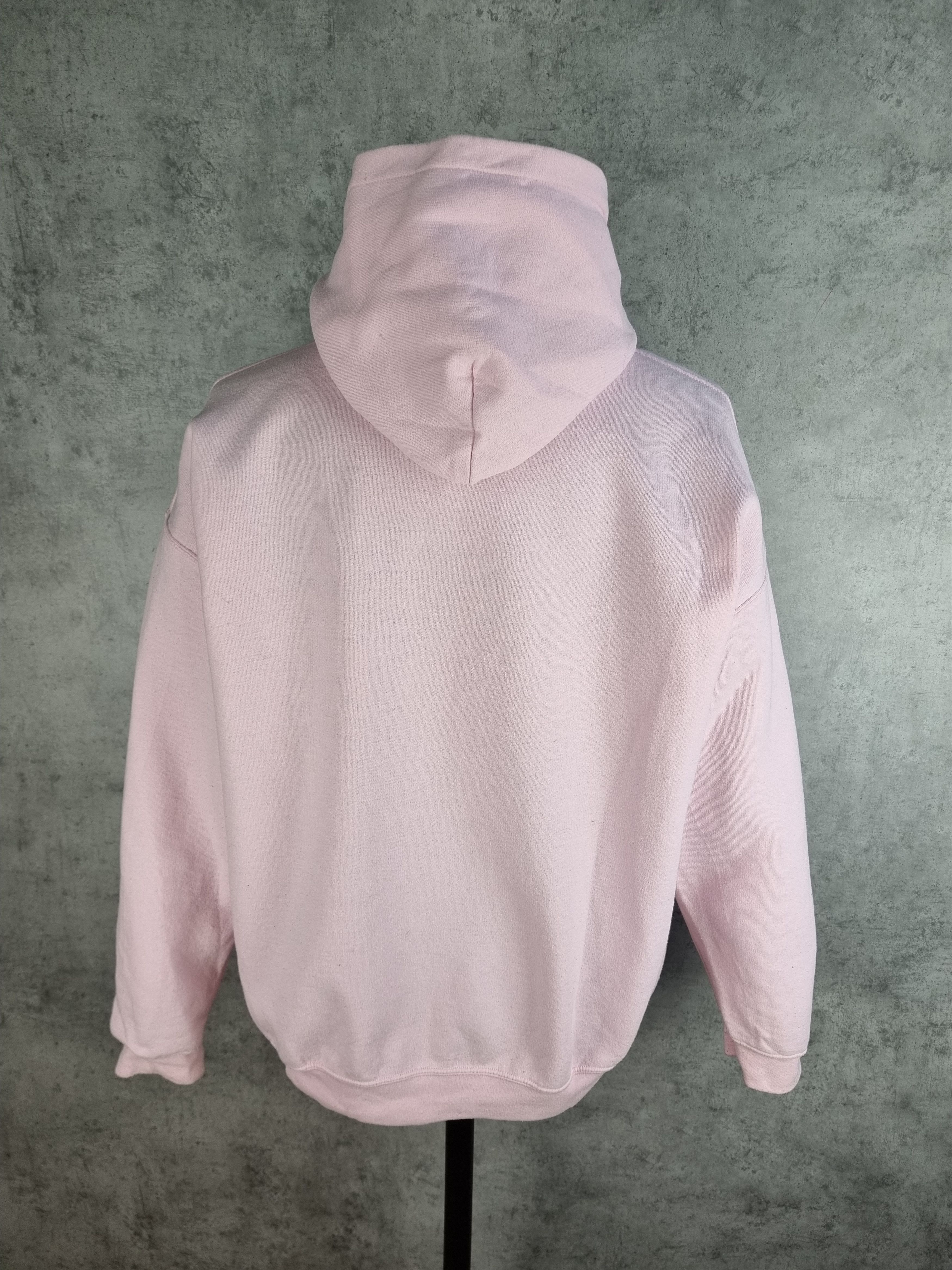 Anime × Japanese Brand Vintage Light Pink Symbols Design Hoodie Sweatshirt Size US XL / EU 56 / 4 - 13 Thumbnail