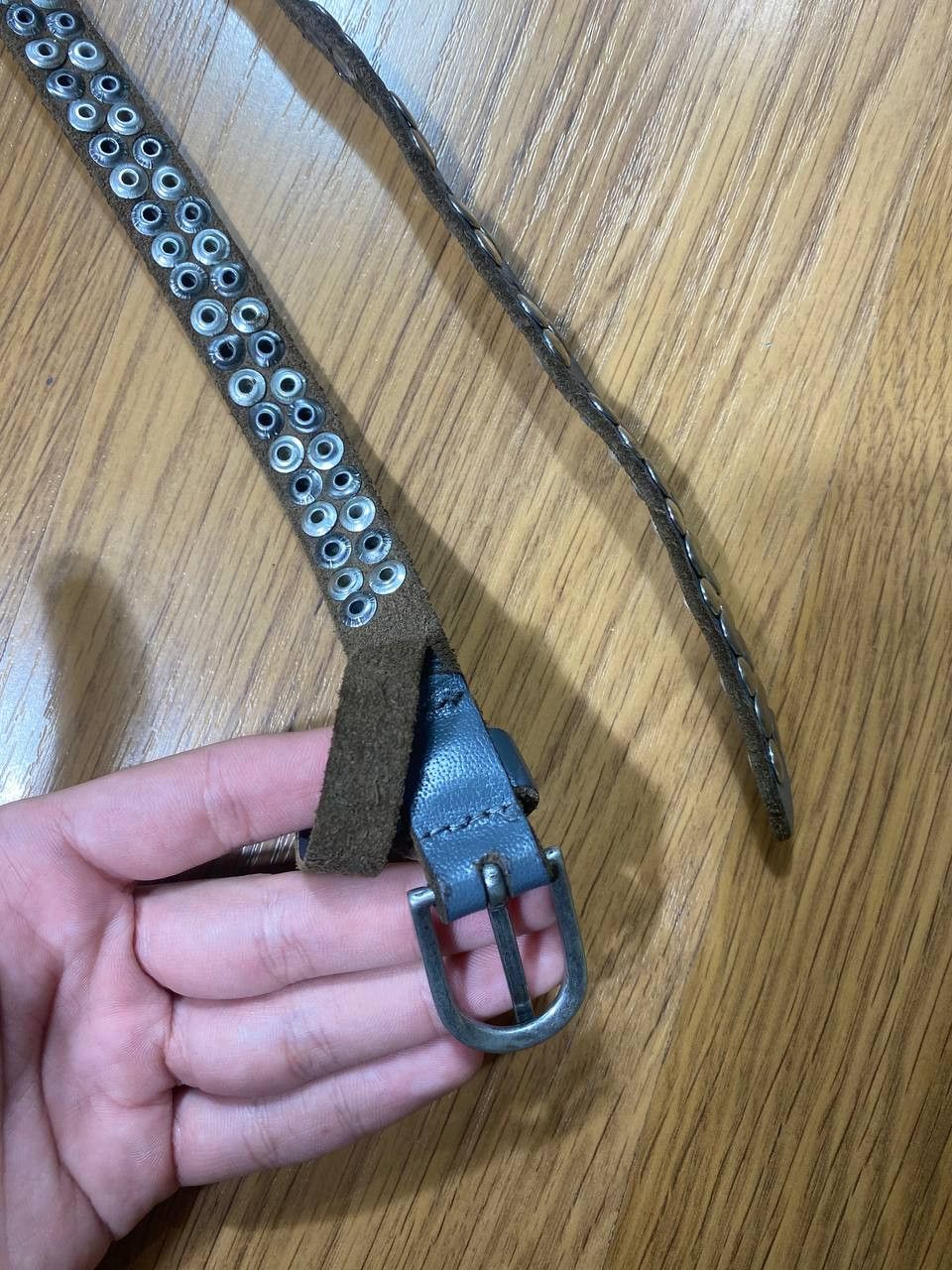 Vintage Vintage Crazy Metal Belt Drip Japanese Hype bb Simon Size ONE SIZE - 14 Thumbnail