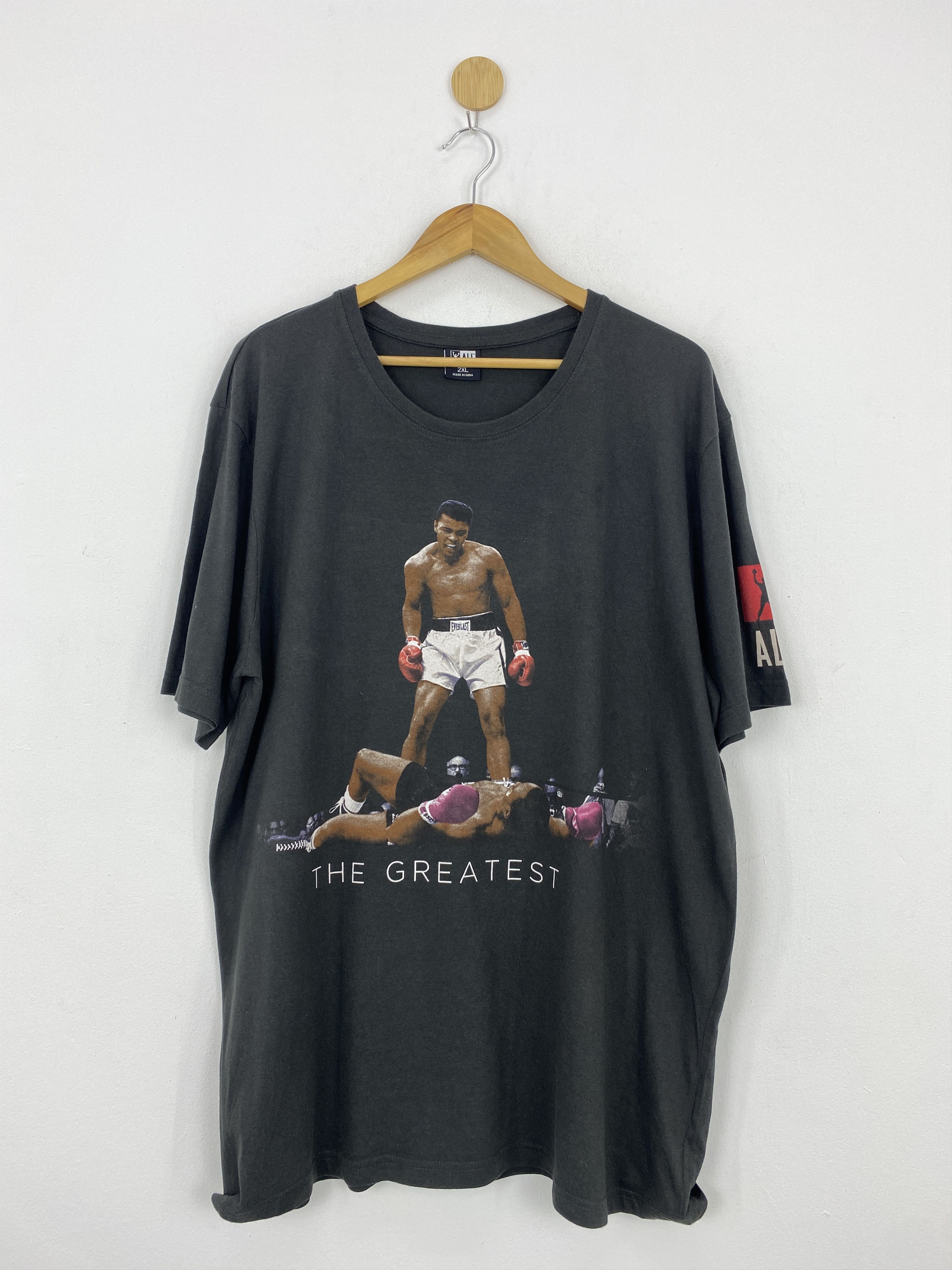 Rap Tees × Vintage Vintage Muhammad Ali The Greatest Raptees Graphic Tee TA0524 Size US XXL / EU 58 / 5 - 1 Thumbnail