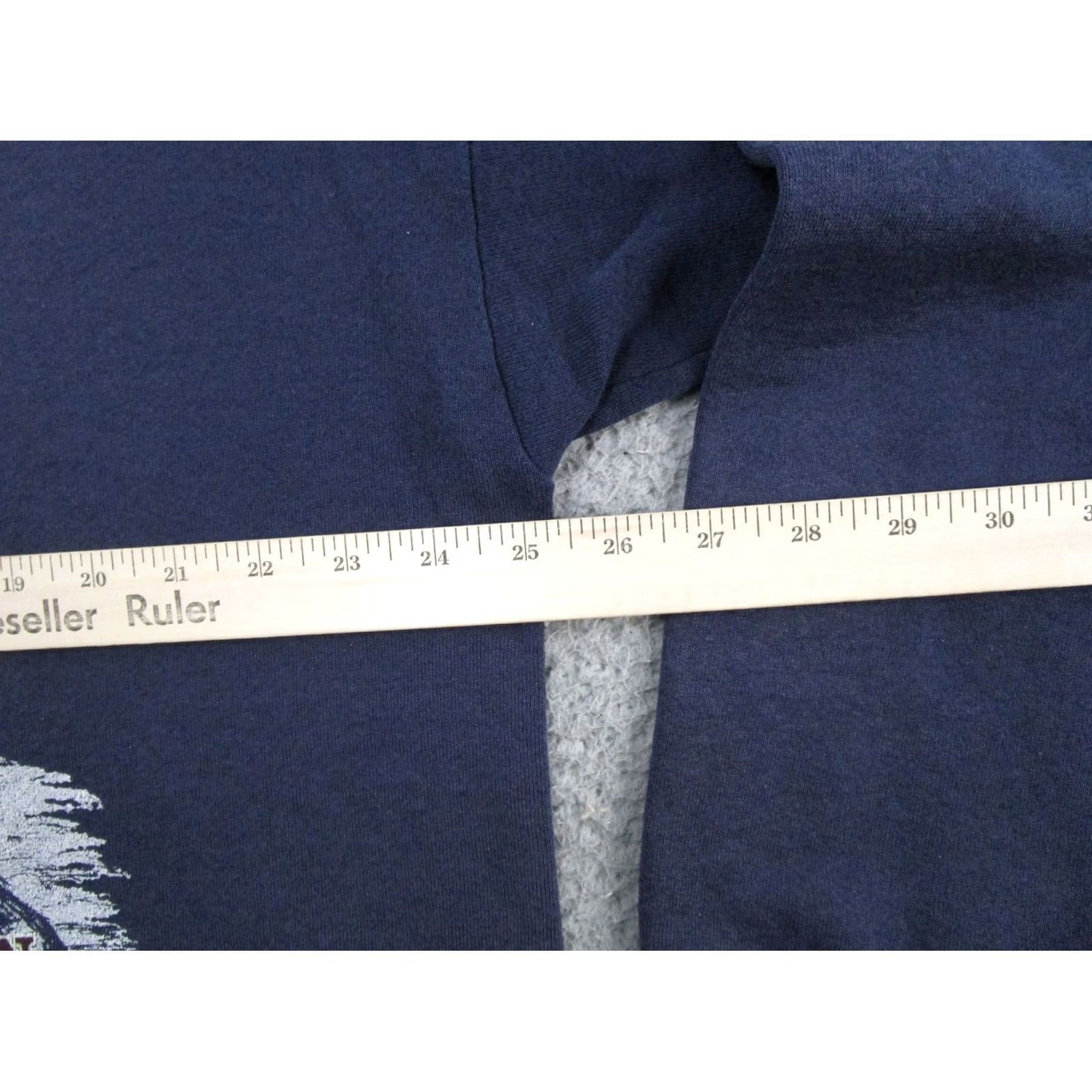 Vintage Vintage North American Outfitters Bear Graphic Crewneck Sweatshirt 2XL Blue Mens Pullover Graphic Print 90s Sports All Seasons Fur Size US XXL / EU 58 / 5 - 6 Thumbnail