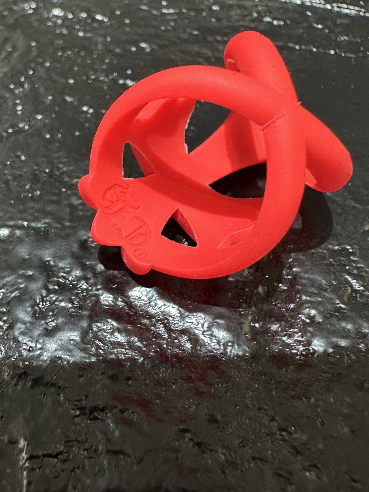 Chrome Hearts Chrome Hearts Silicone Cross Ring Size ONE SIZE - 2 Thumbnail