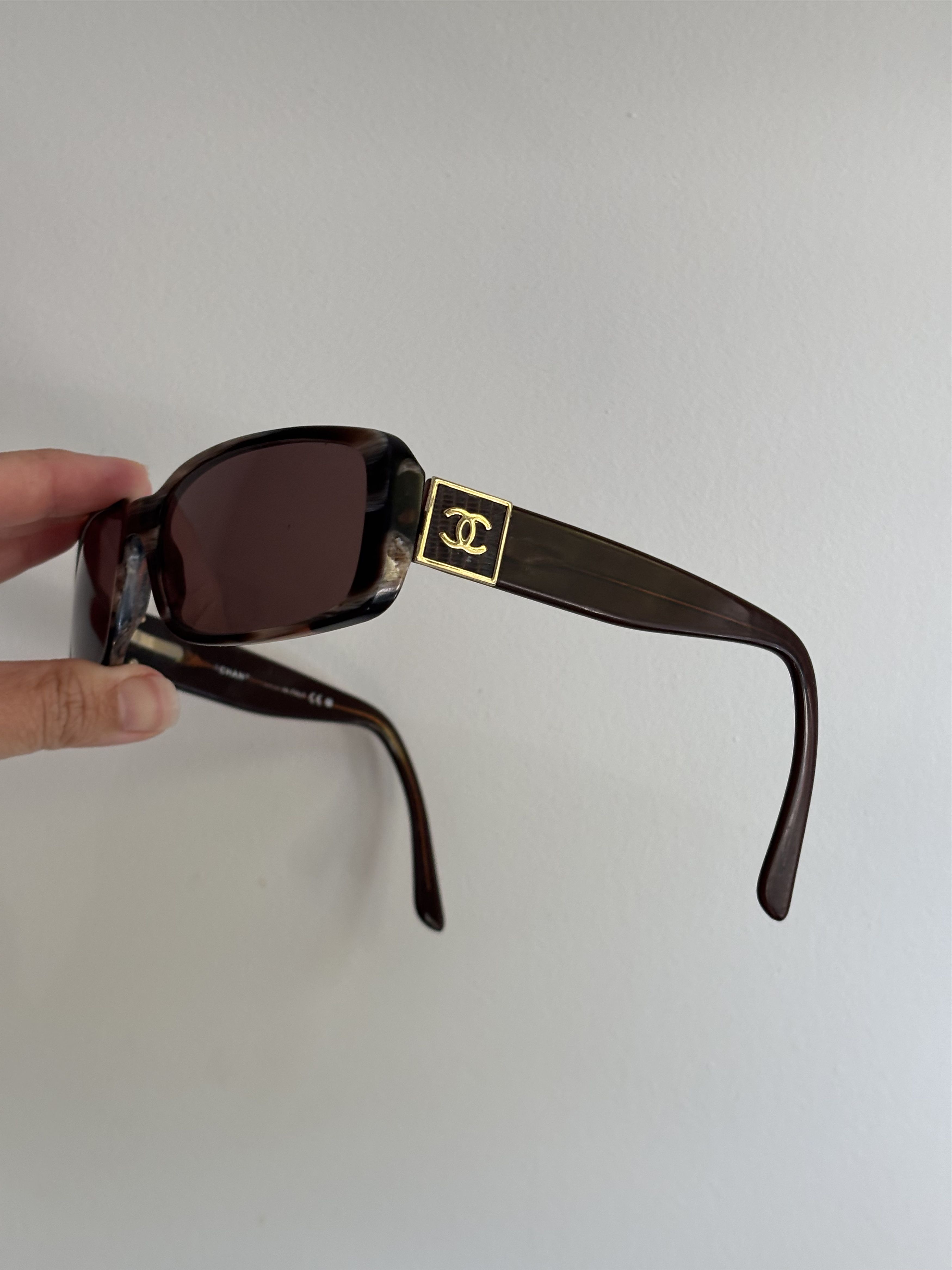 Chanel CHANEL Sunglasses 5115 Rimless Rhinestone 4017 Shields Size ONE SIZE - 1 Thumbnail