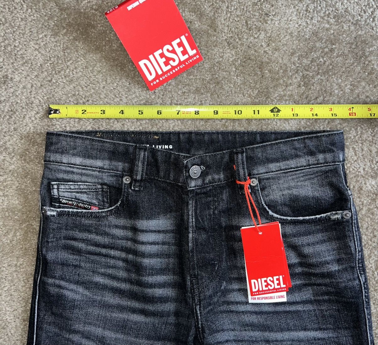 Diesel Diesel D Buck bootcut denim jeans Size US 30 / EU 46 - 3 Thumbnail