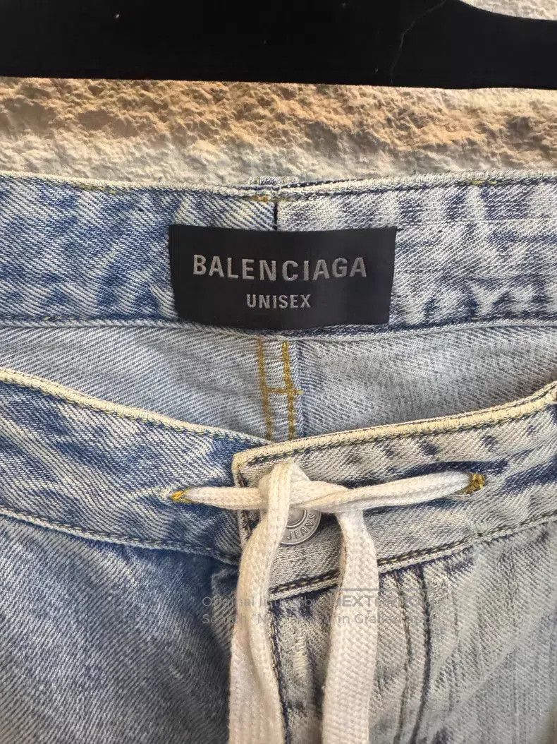 Balenciaga Balenciaga size M Color Block Denim Pants Size US 27 - 2 Thumbnail