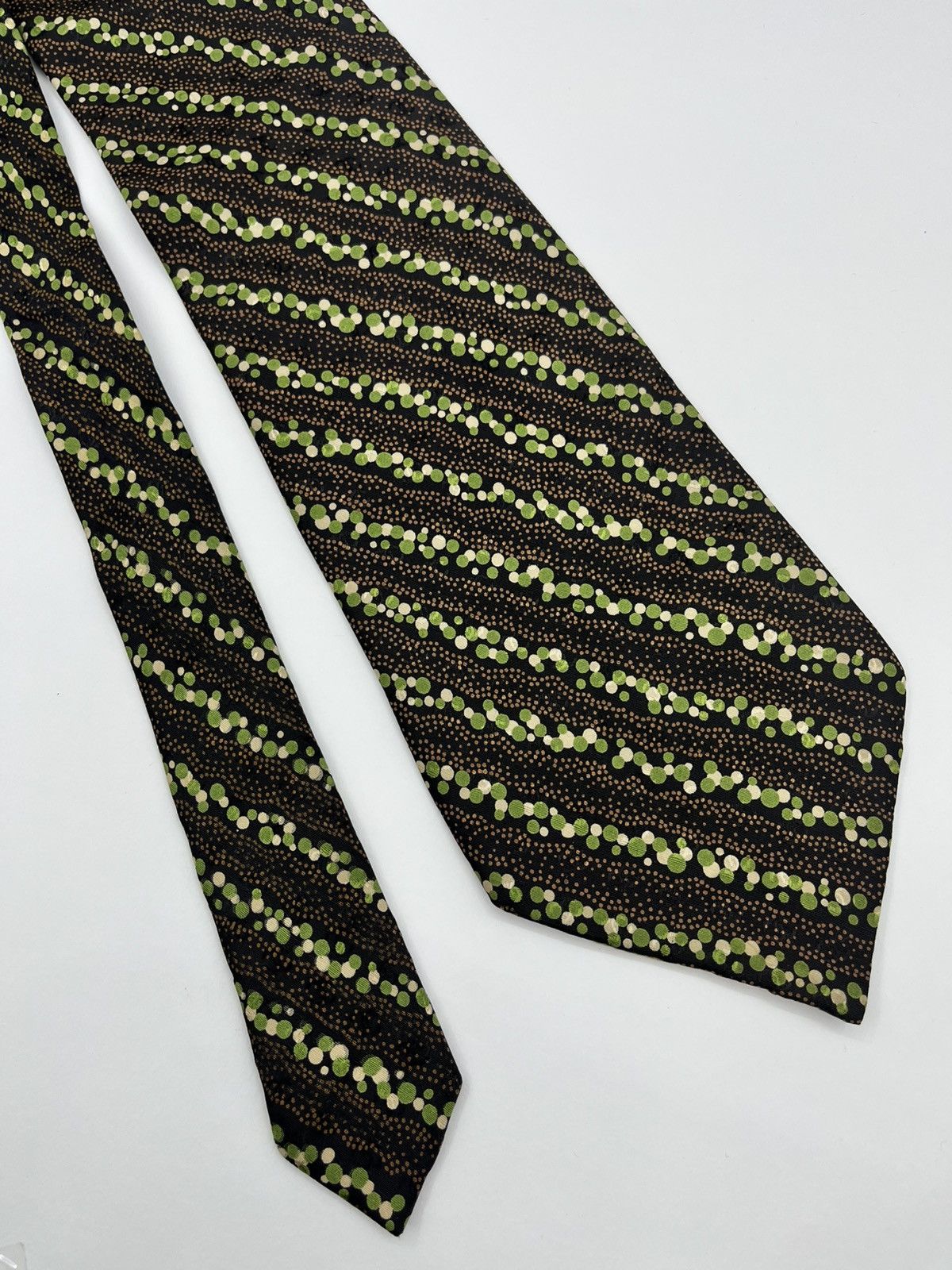 Chanel Vintage Men’s Silk Tie – Chanel (Soie, Made in France) Size ONE SIZE - 6 Thumbnail