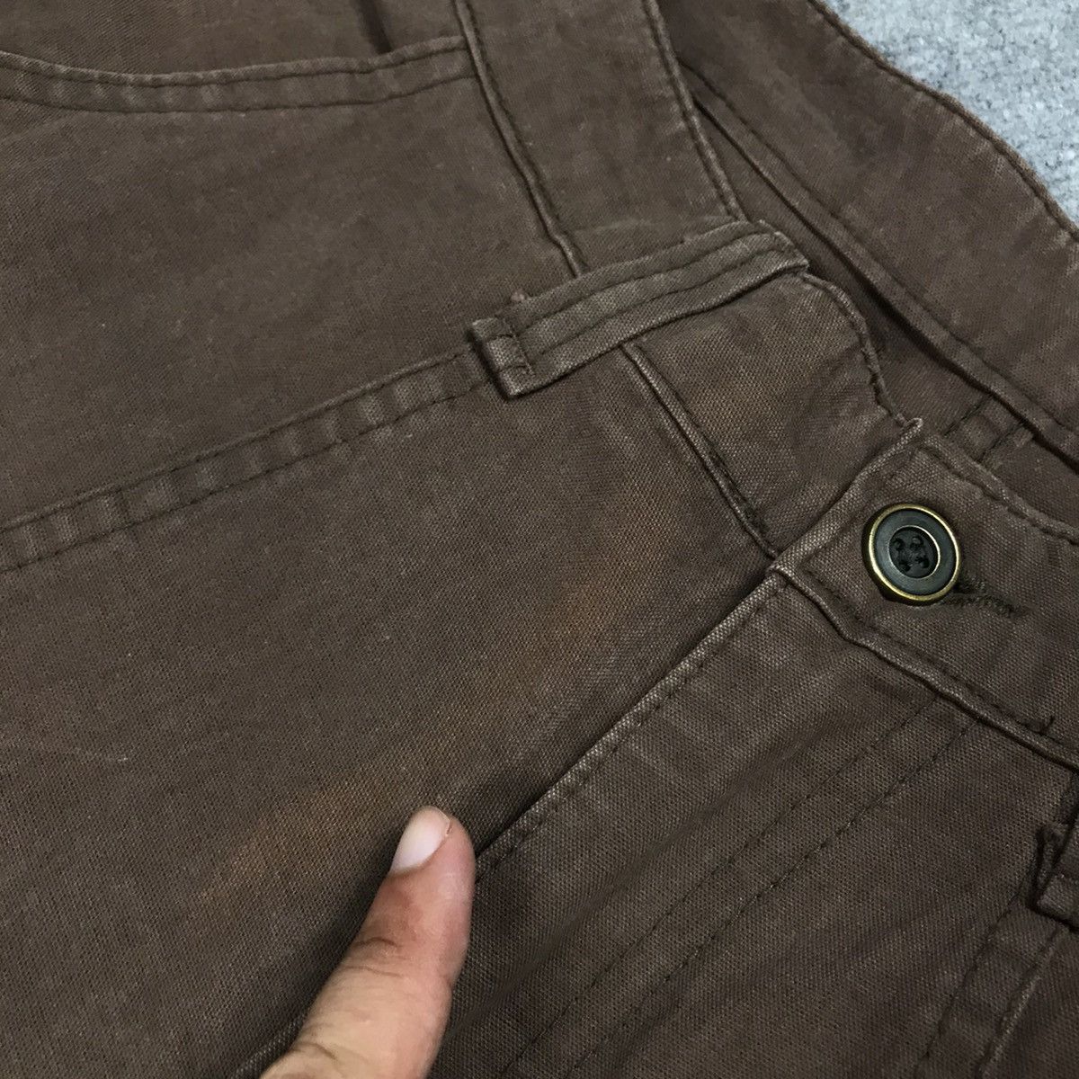 Japanese Brand JAPANESE BRAND DESIGN STYLE BAGGY TACTICAL PANTS Size US 28 / EU 44 - 12 Thumbnail