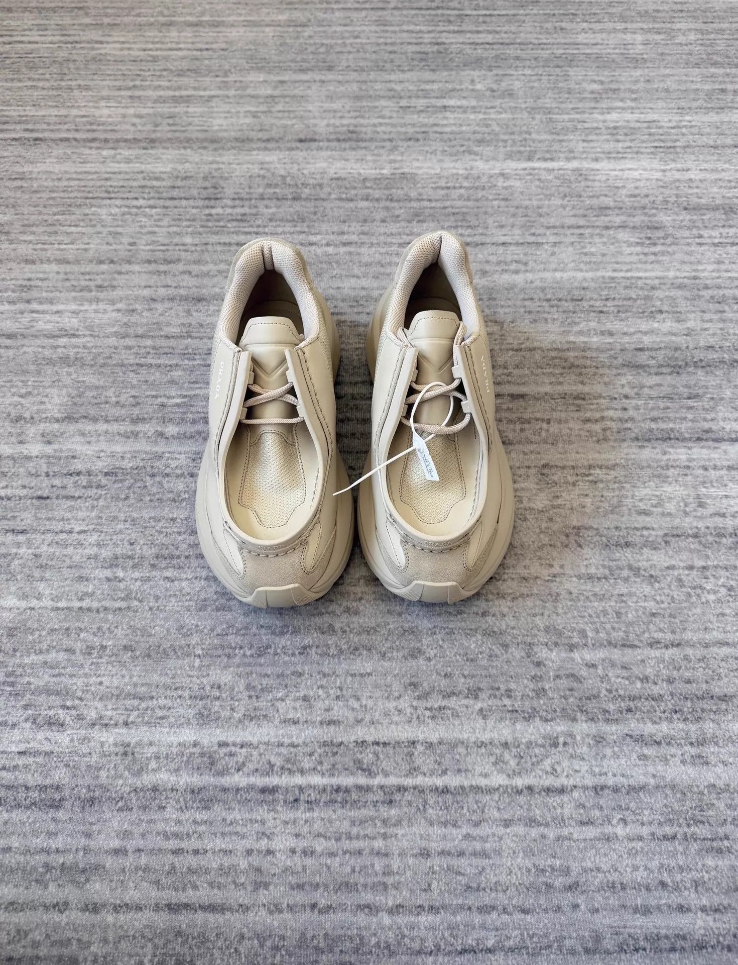 Prada Prada Raf Simons Brushed Sneaker Sand UK6 (40-41) 10/10 Size US 7.5 / EU 40-41 - 1 Thumbnail