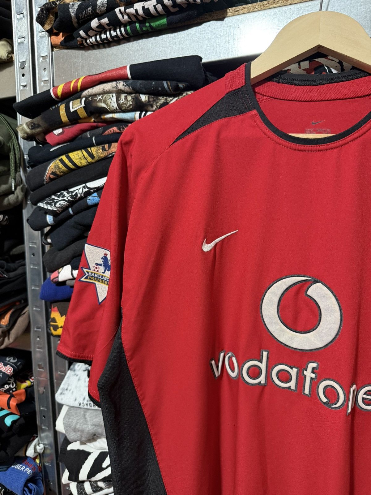 Nike Nike 2002 2003 Home Manchester United Nistelrooy Jersey Size US L / EU 52-54 / 3 - 3 Thumbnail