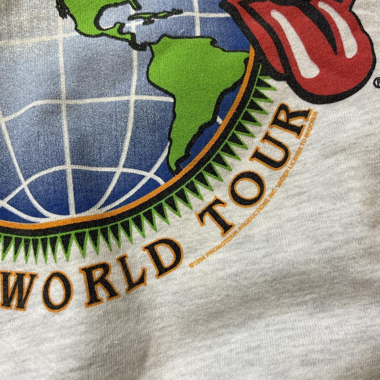 The Rolling Stones × Vintage Rolling Stones Voodoo Lounge 94-95 World Tour Sweatshirt Size US XL / EU 56 / 4 - 4 Thumbnail