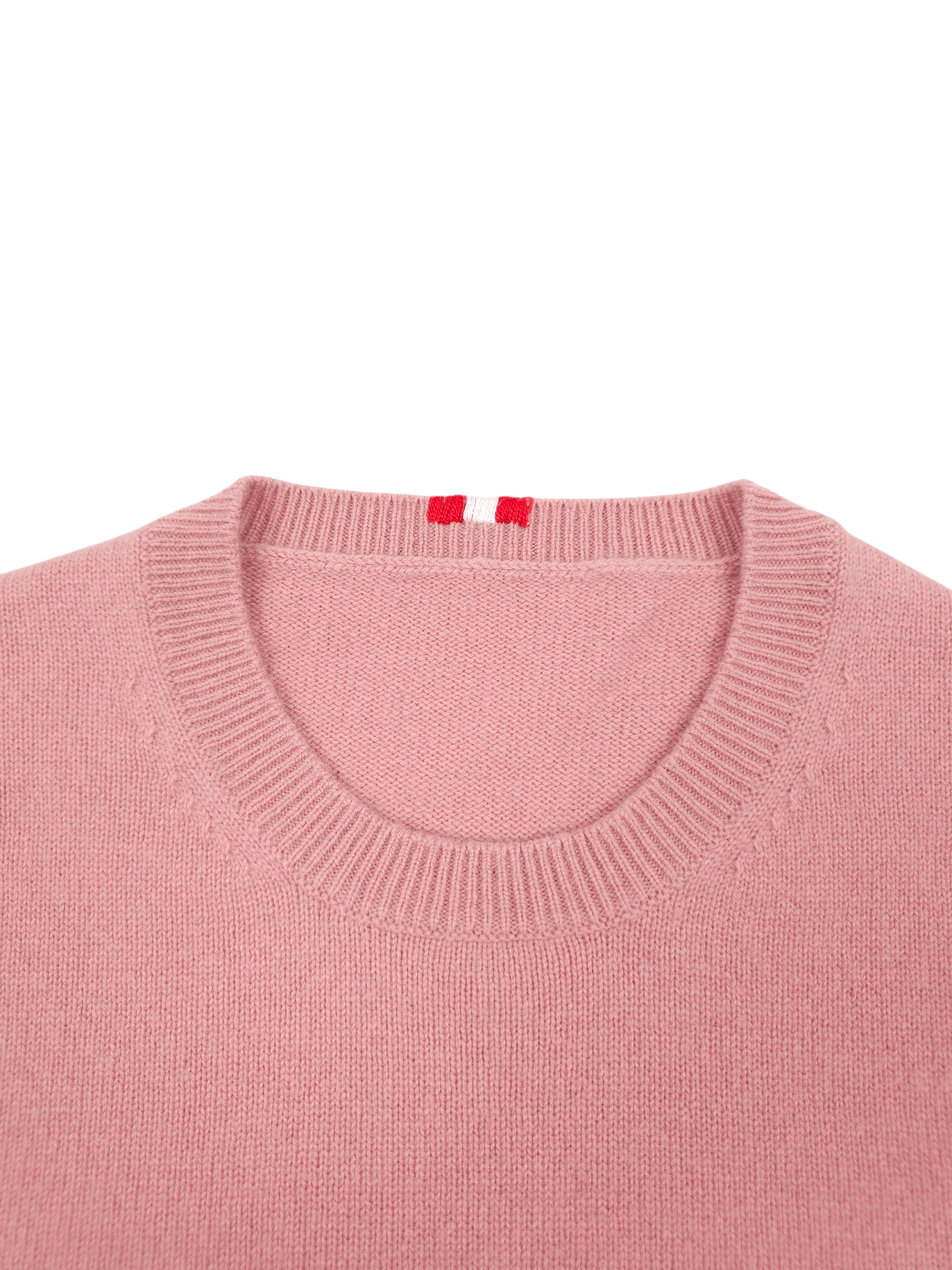 Dsquared2 💎 Dsquared 2 Basic Casual Pink Wool Relaxed Sweater XL Size US XL / EU 56 / 4 - 3 Thumbnail