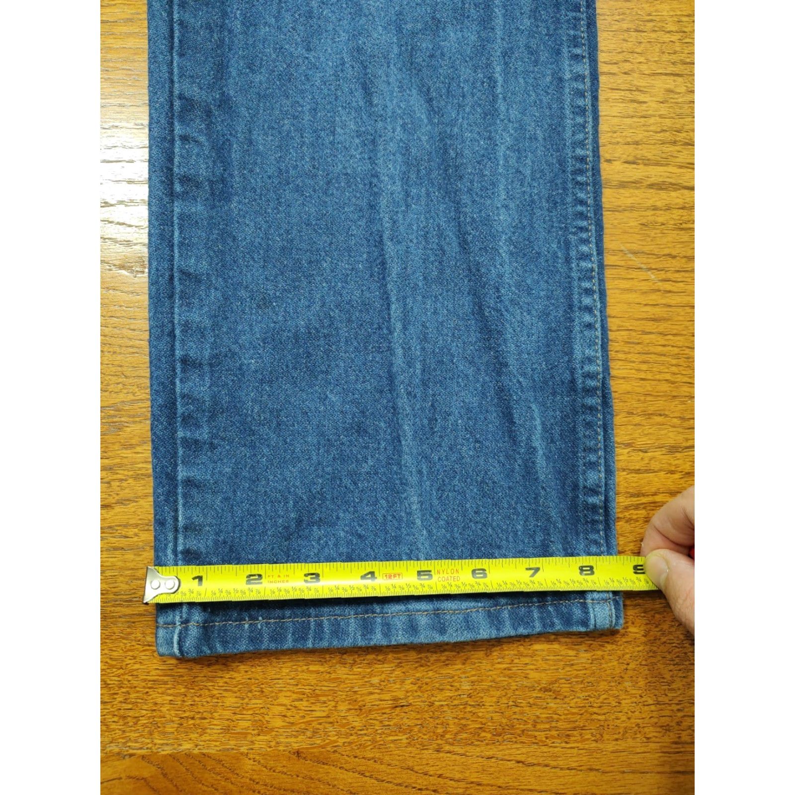 Wrangler VINTAGE Wrangler Jeans Cowboy Cut 936 Slim Mens 33x30 Denim Blue 80s 90s Western Rockabilly Cowboy Cut Jeans Mens Regular 33 Wrangler 936 Size US 33 - 6 Thumbnail
