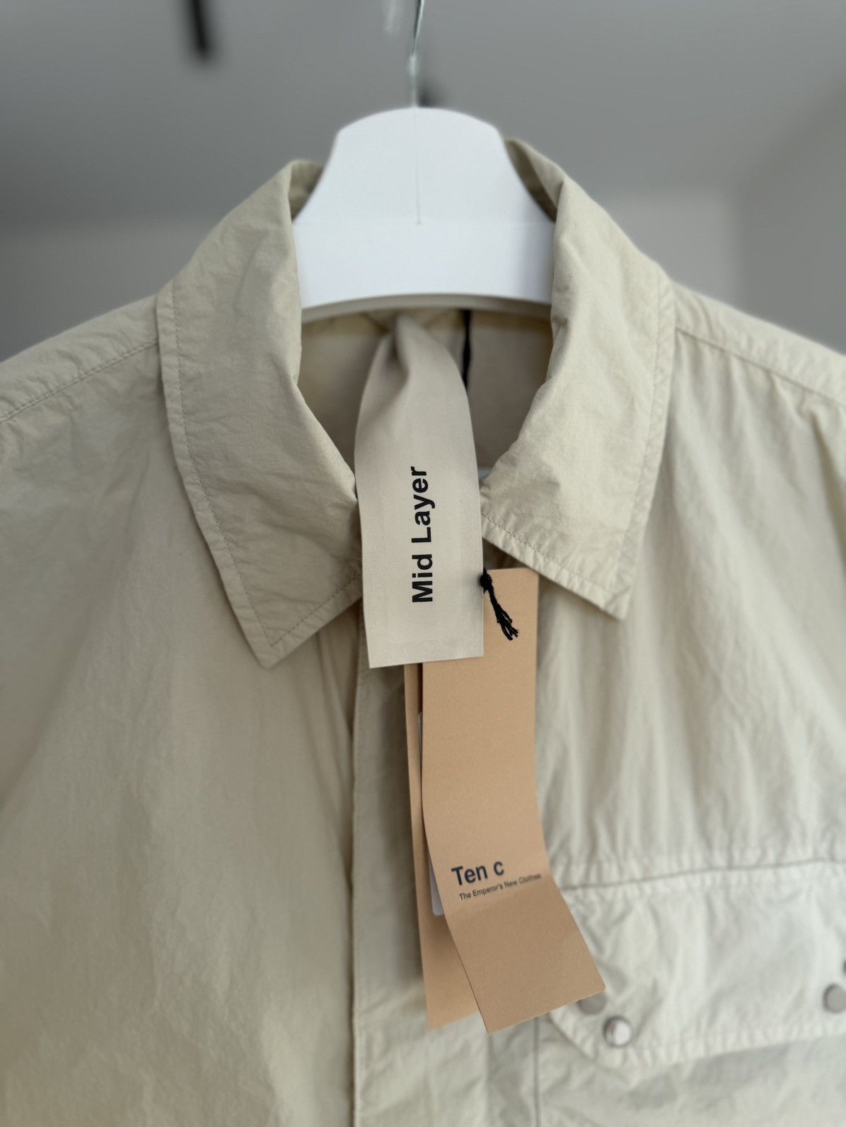 Ten C Ten C Mid Layer overshirt jacket shirt M L Japanese luxury Size US M / EU 48-50 / 2 - 10 Thumbnail