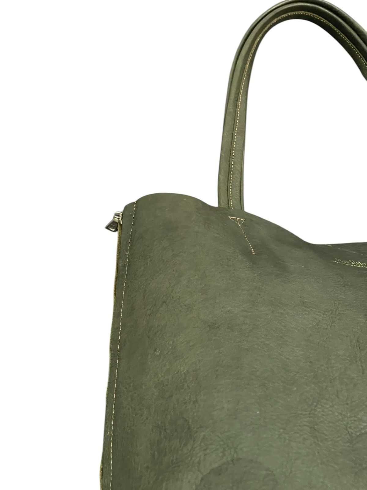 Genuine Leather Full Leather Plus Style Japan Tote Shoulder Bag 1🟩7 Size ONE SIZE - 13 Thumbnail