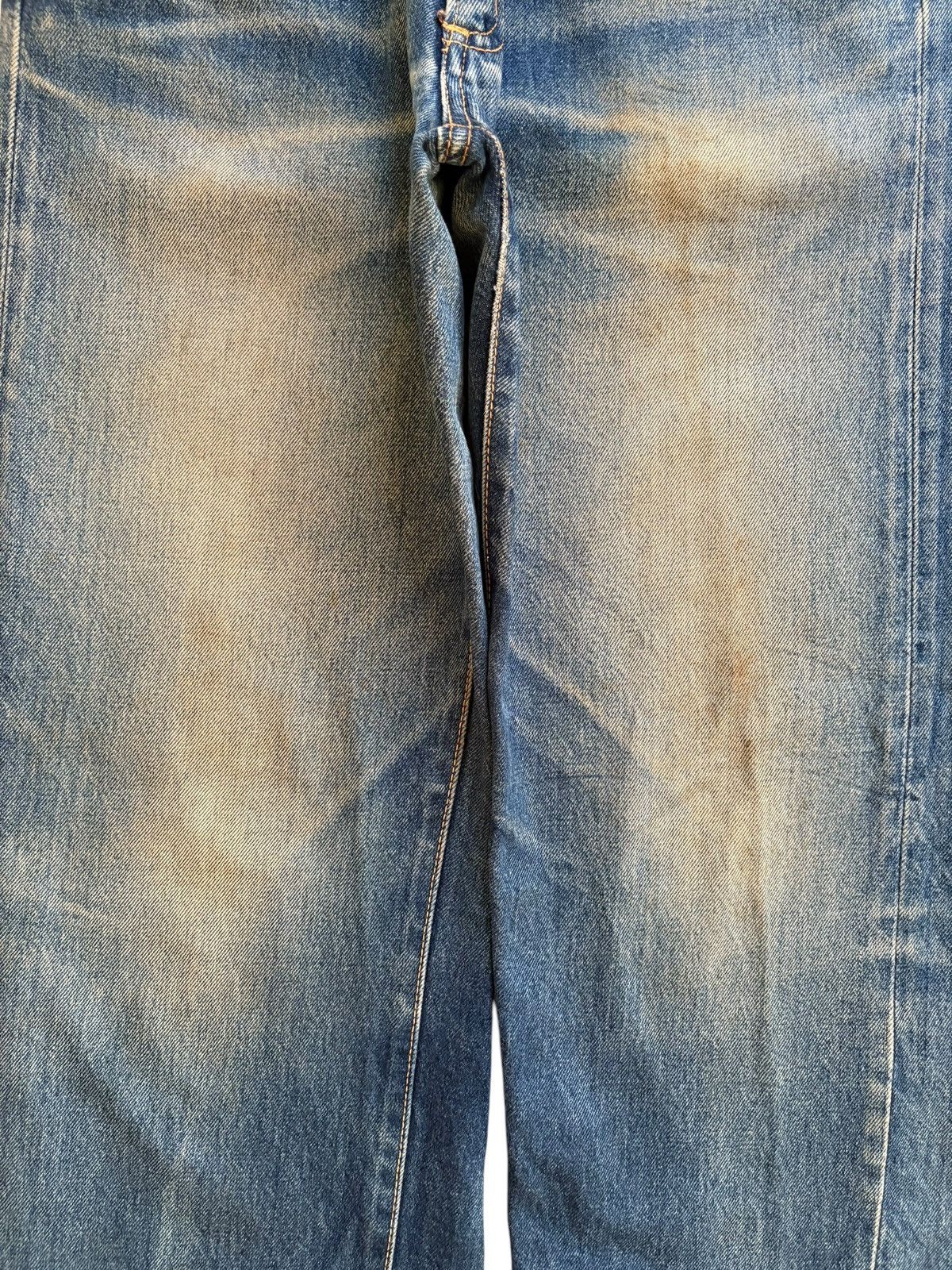 Vintage × Wrangler Vintage Wrangler Rusty Mud Wash Distressed Baggy Jeans Size US 30 / EU 46 - 5 Thumbnail
