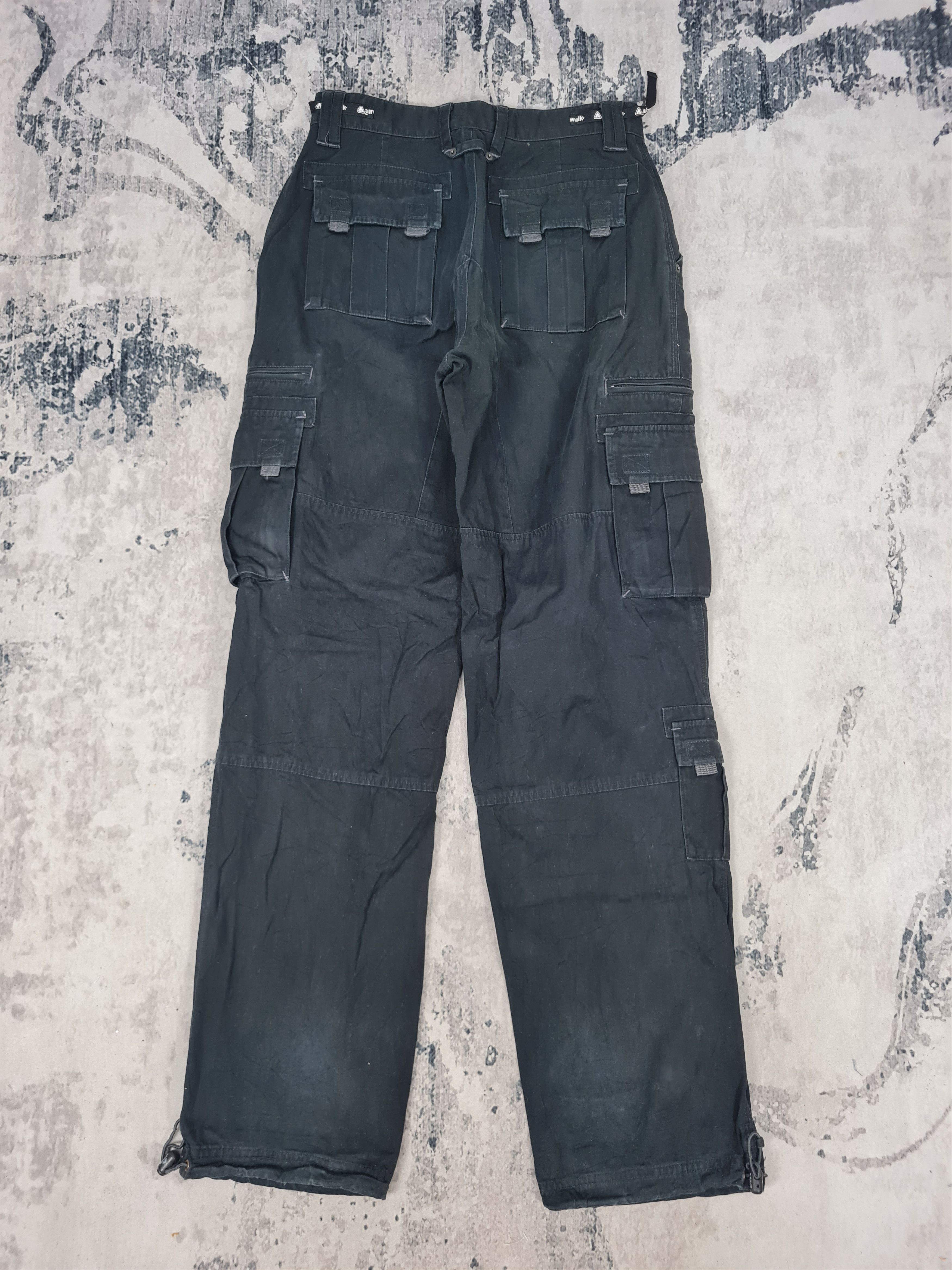 Airwalk Vtg AIRWALK Skaters Skate Tactical Cargo Pants 28x34 JB0215 Size US 28 / EU 44 - 2 Thumbnail