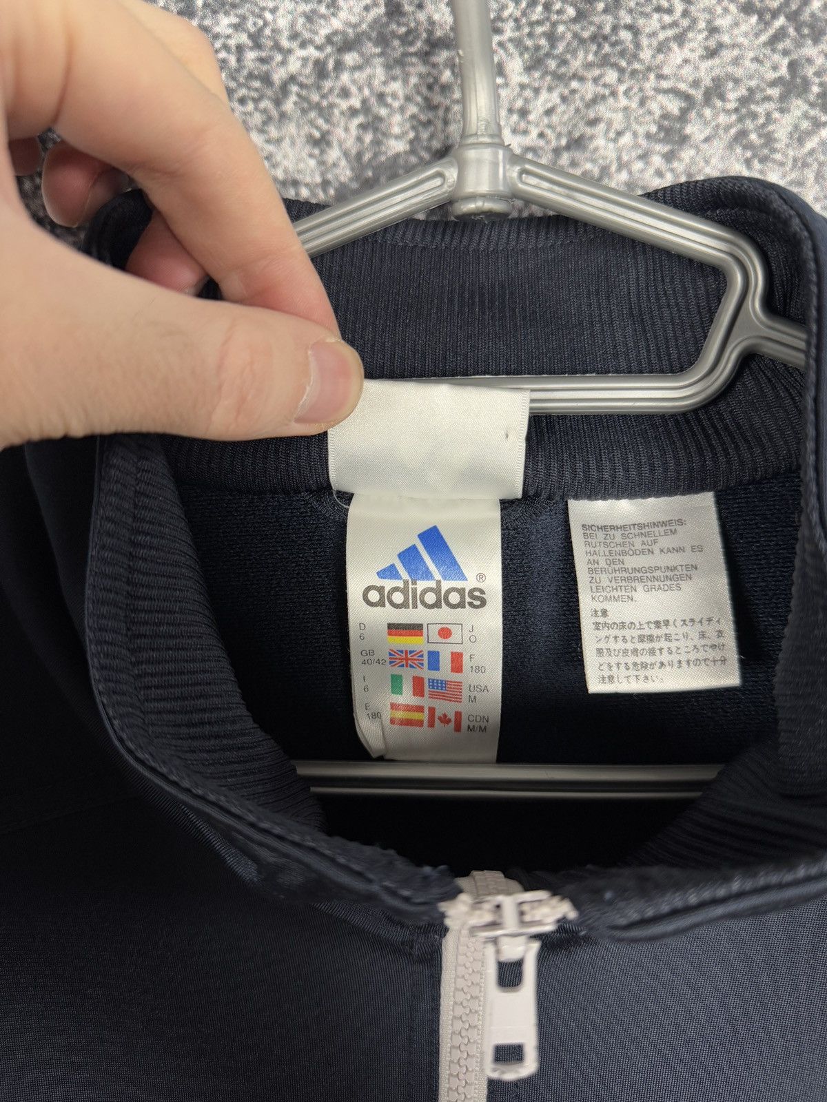 Adidas Men’s Adidas Vintage 90s Track Jacket Streetwear Size M Size US M / EU 48-50 / 2 - 10 Thumbnail