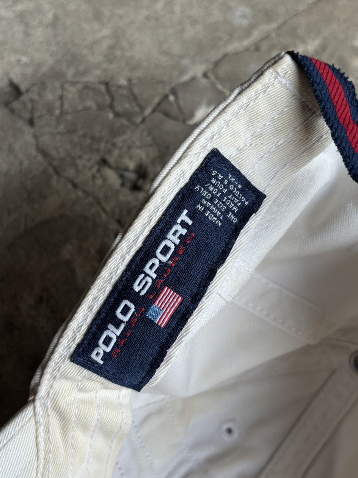 Polo Ralph Lauren RARE!! Polo Sport Ralph Lauren USA Flag Size ONE SIZE - 6 Thumbnail