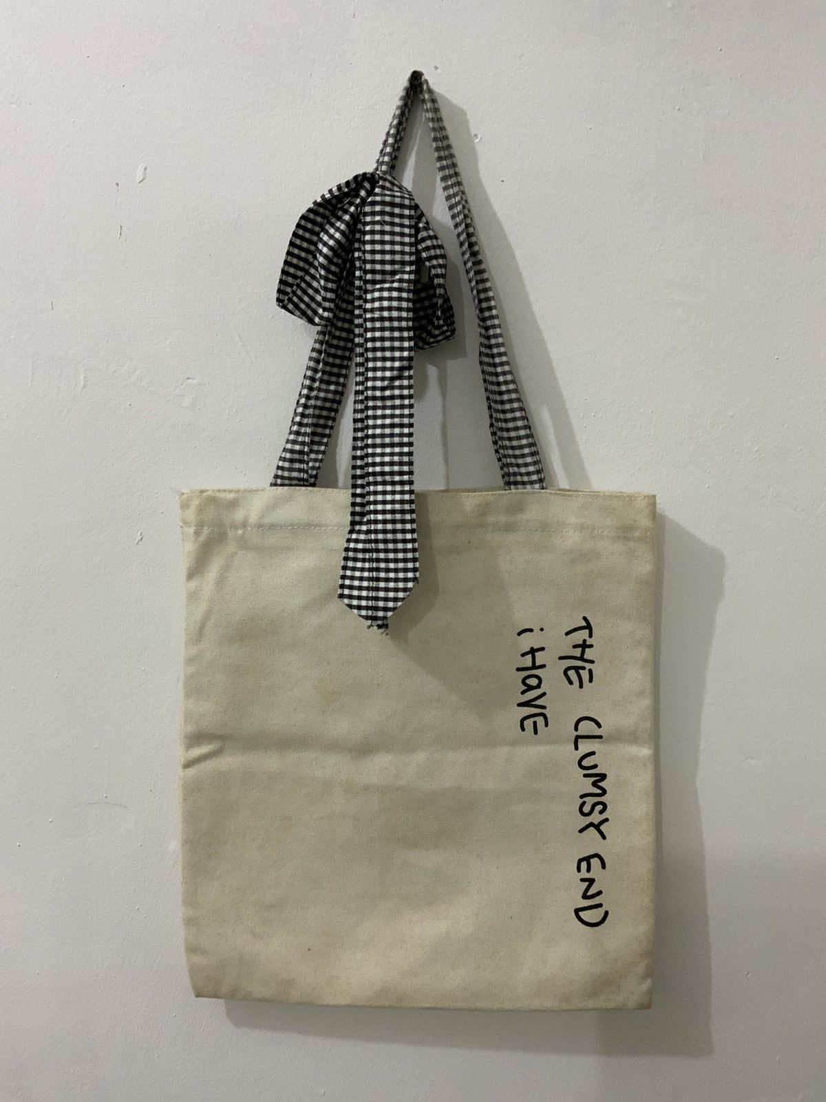 Japanese Brand The Clumsy End I Have Tote Bag Size ONE SIZE - 1 Thumbnail