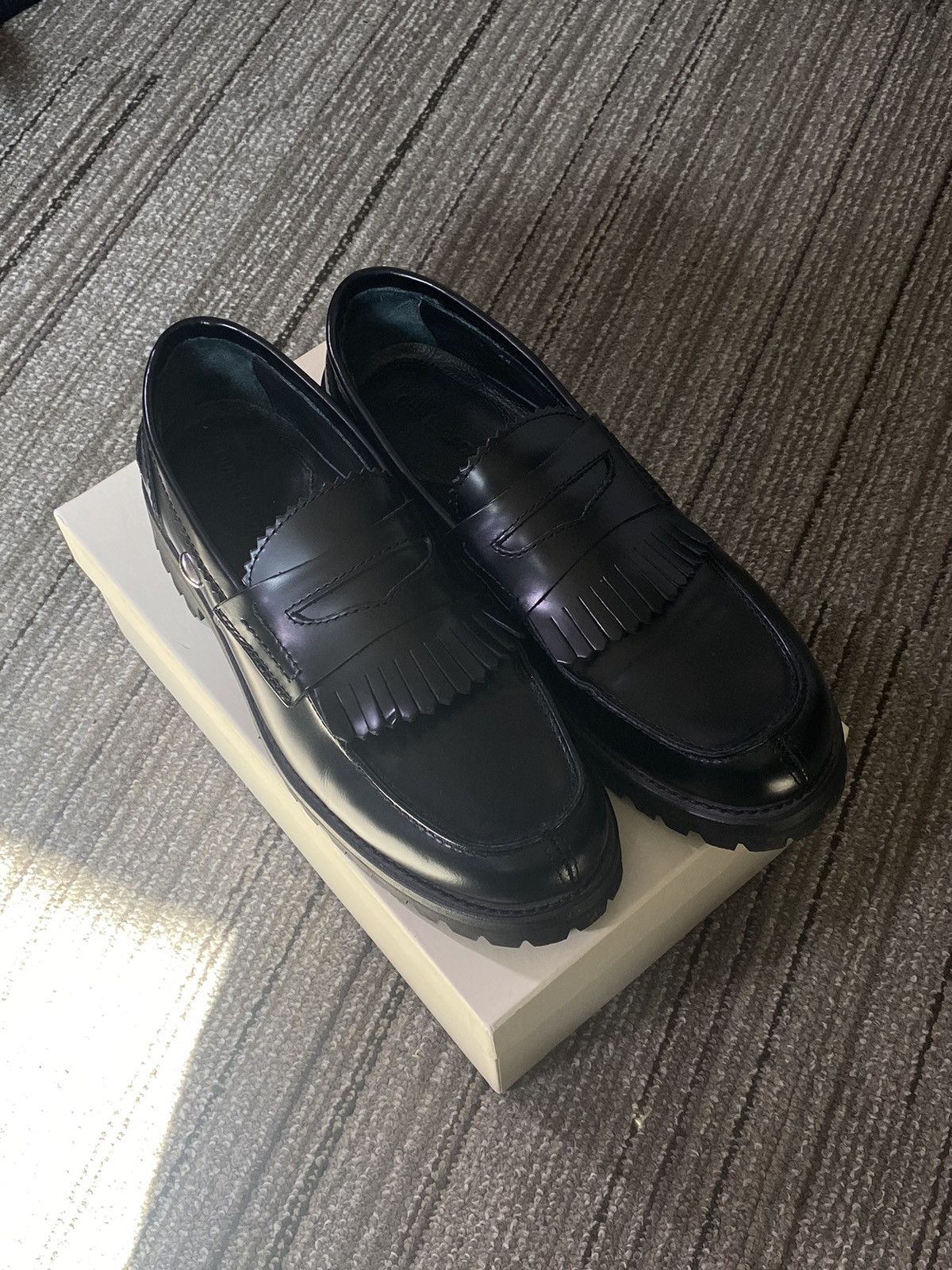 image of Our Legacy Men's Chunky Loafer In Black (Size 11)