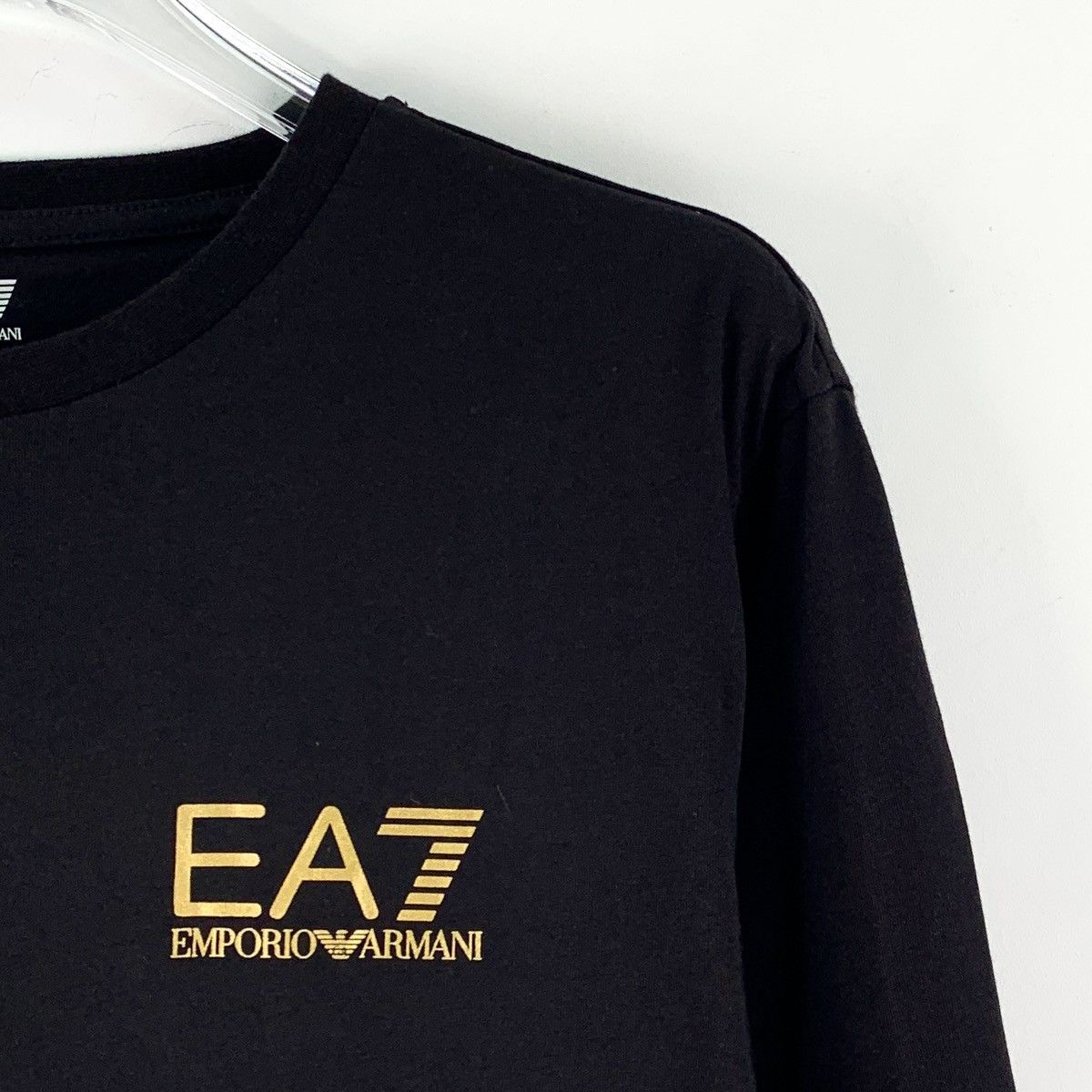 Armani Armani Black Logo Printed Long Sleeve Sweatshirt K26WX Size US M / EU 48-50 / 2 - 3 Thumbnail